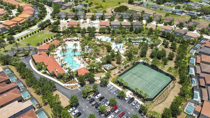 Lazy River + Game Room + Private Pool