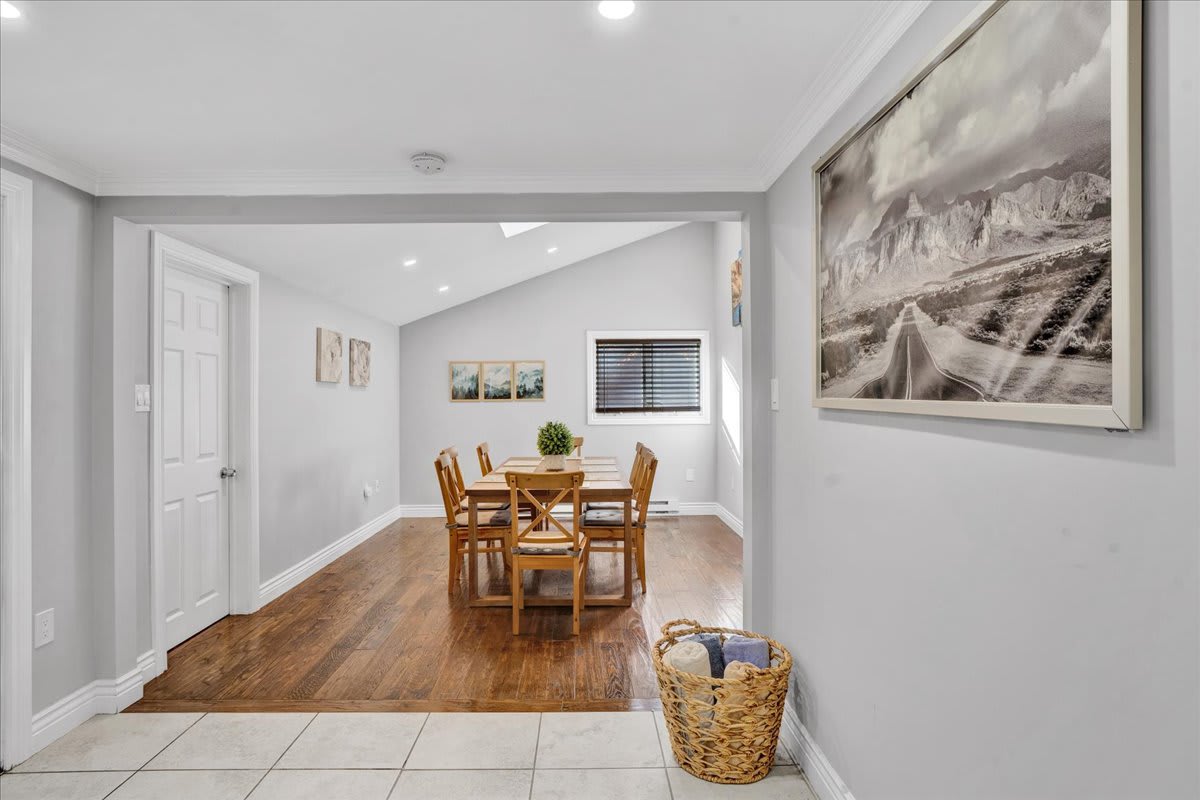 Bright & Welcoming Dining Area
Gather around this beautifully set dining space, where natural light and modern décor create the perfect ambiance for shared meals and great conversation.