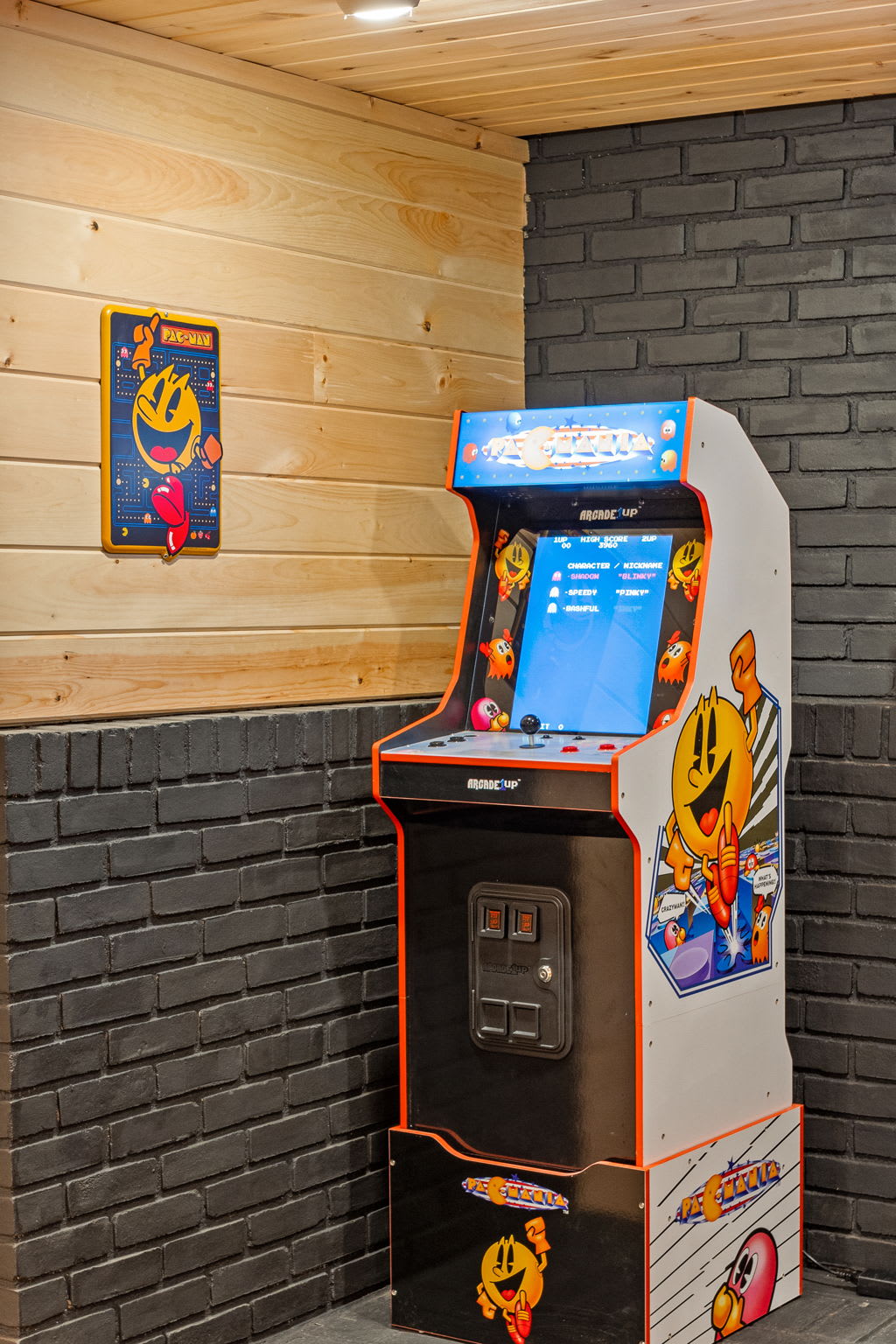 A mix of classic arcade machines and pinball, creating the perfect entertainment zone for all ages.