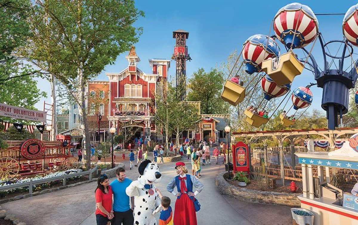 Silver Dollar City named one of Americas Top Five Theme Parks just minutes away!