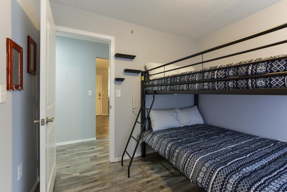 Full over full size bunk beds