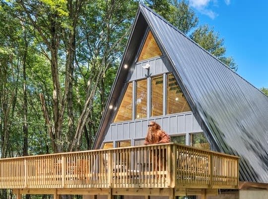 The Pocono Dreamhouse | Modern A-Frame | Hot Tub
