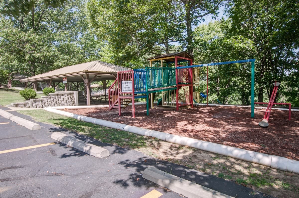 Playground for the kids & covered picnic areas!