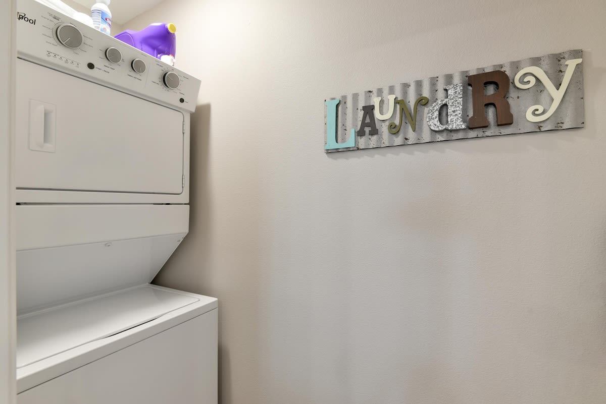In-unit washer & dryer