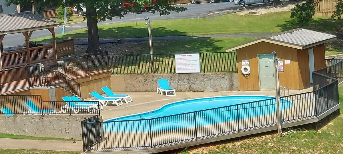 Seasonal outdoor pool