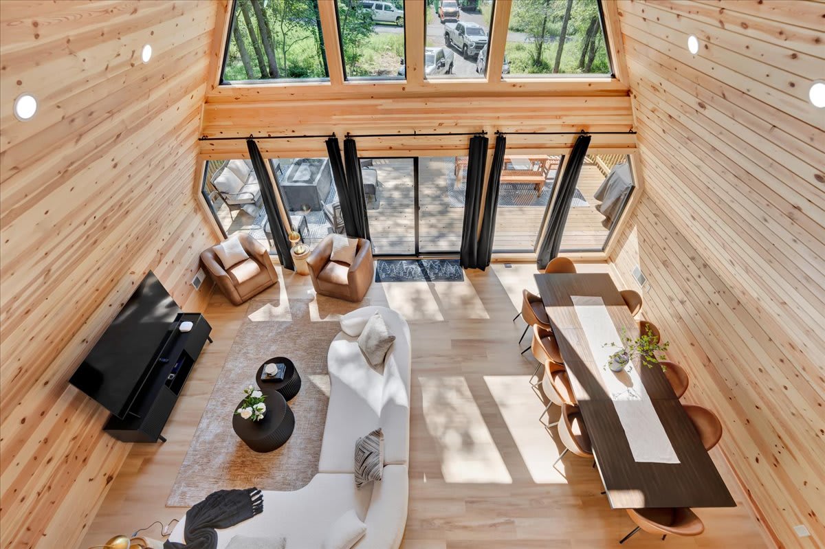 The Pocono Dreamhouse | Modern A-Frame | Hot Tub