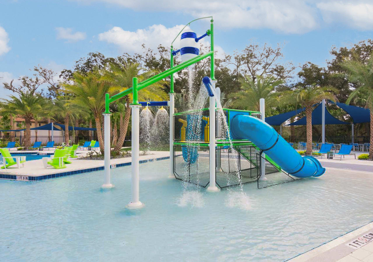 Children's Splash Pad and Water Playground