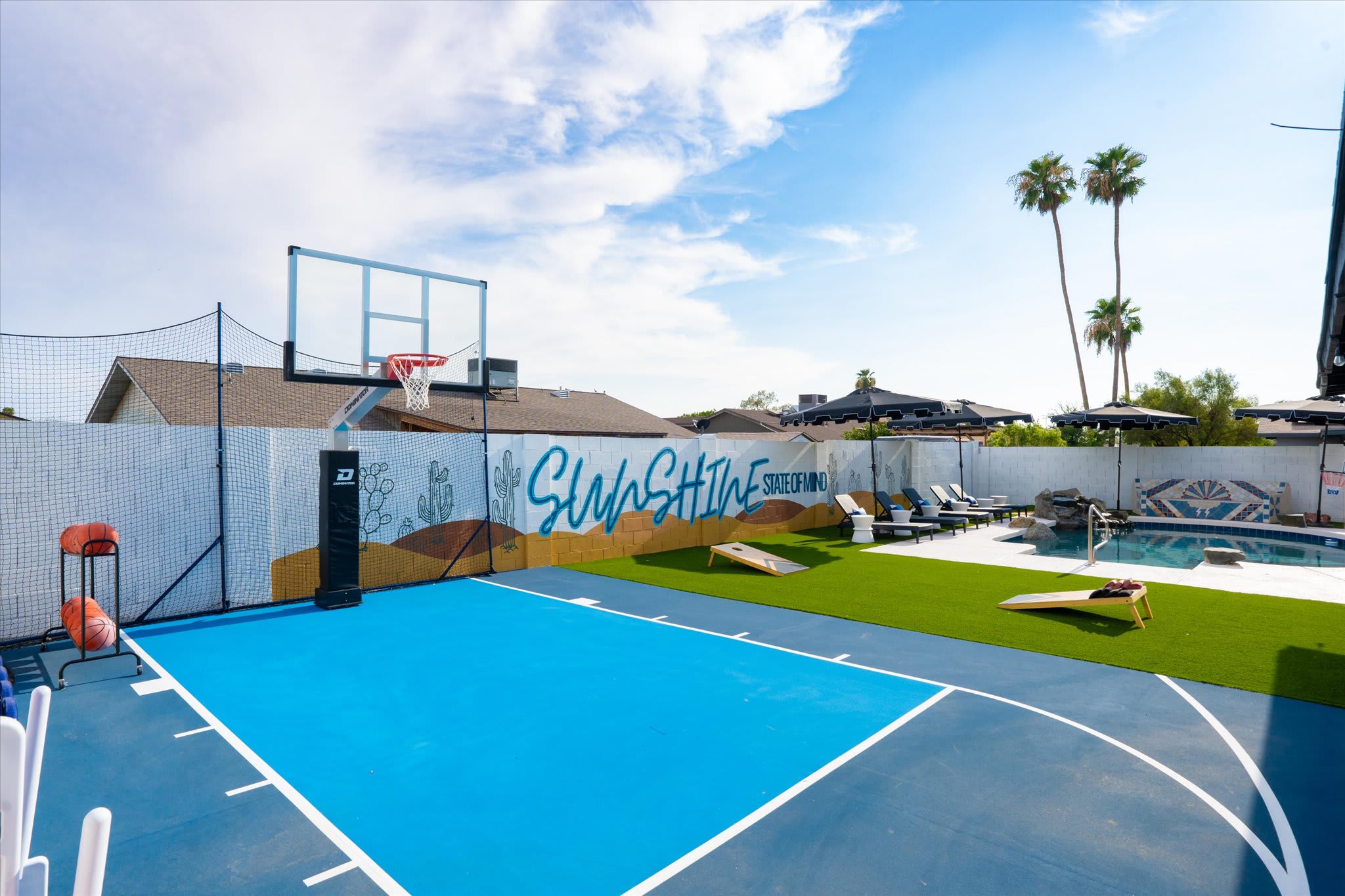 Heated Pool, Hot Tub, Game Room & Sport Court — Glendale, AZ — vacation rental