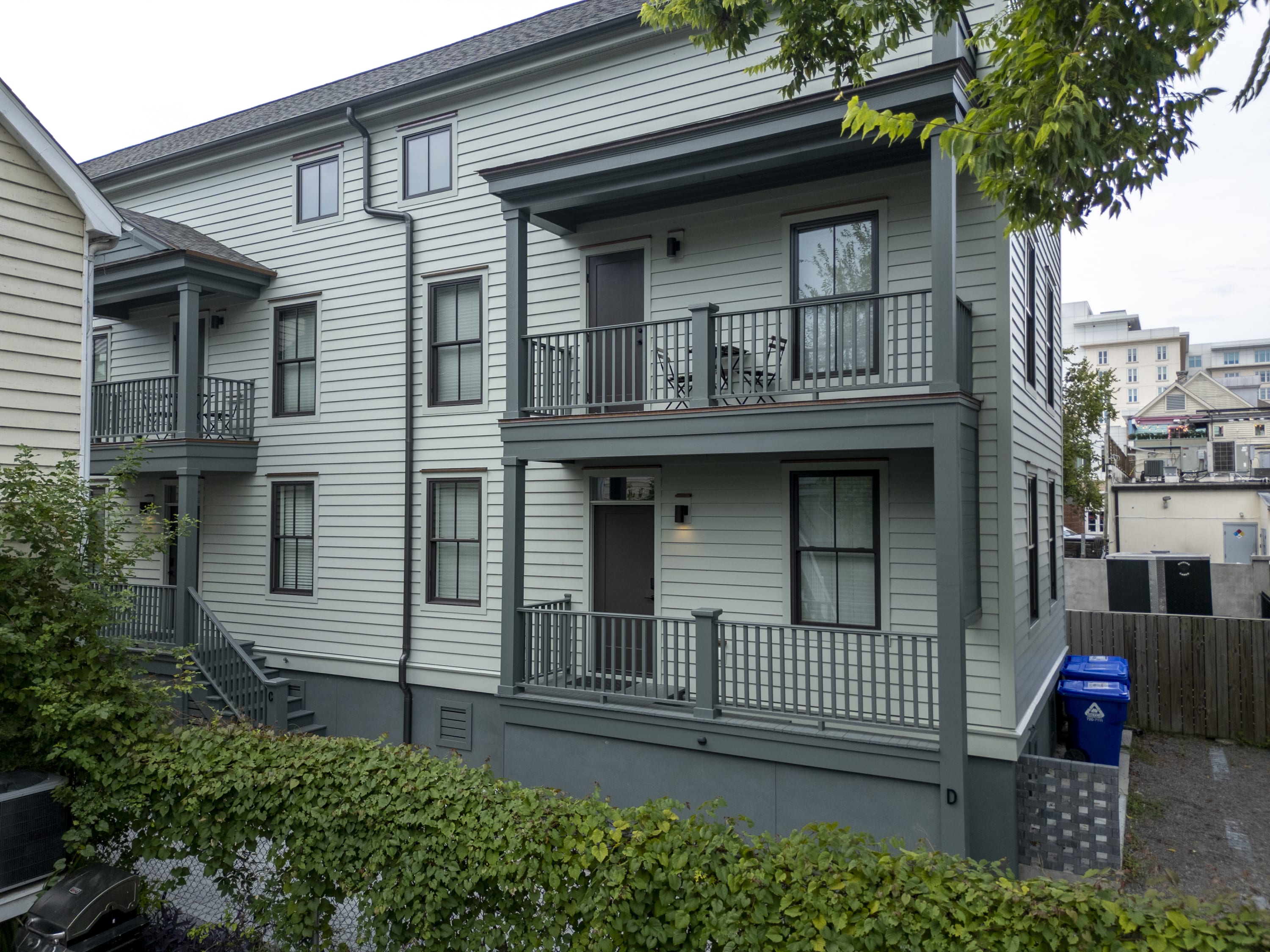 Balcony with seating for your group!