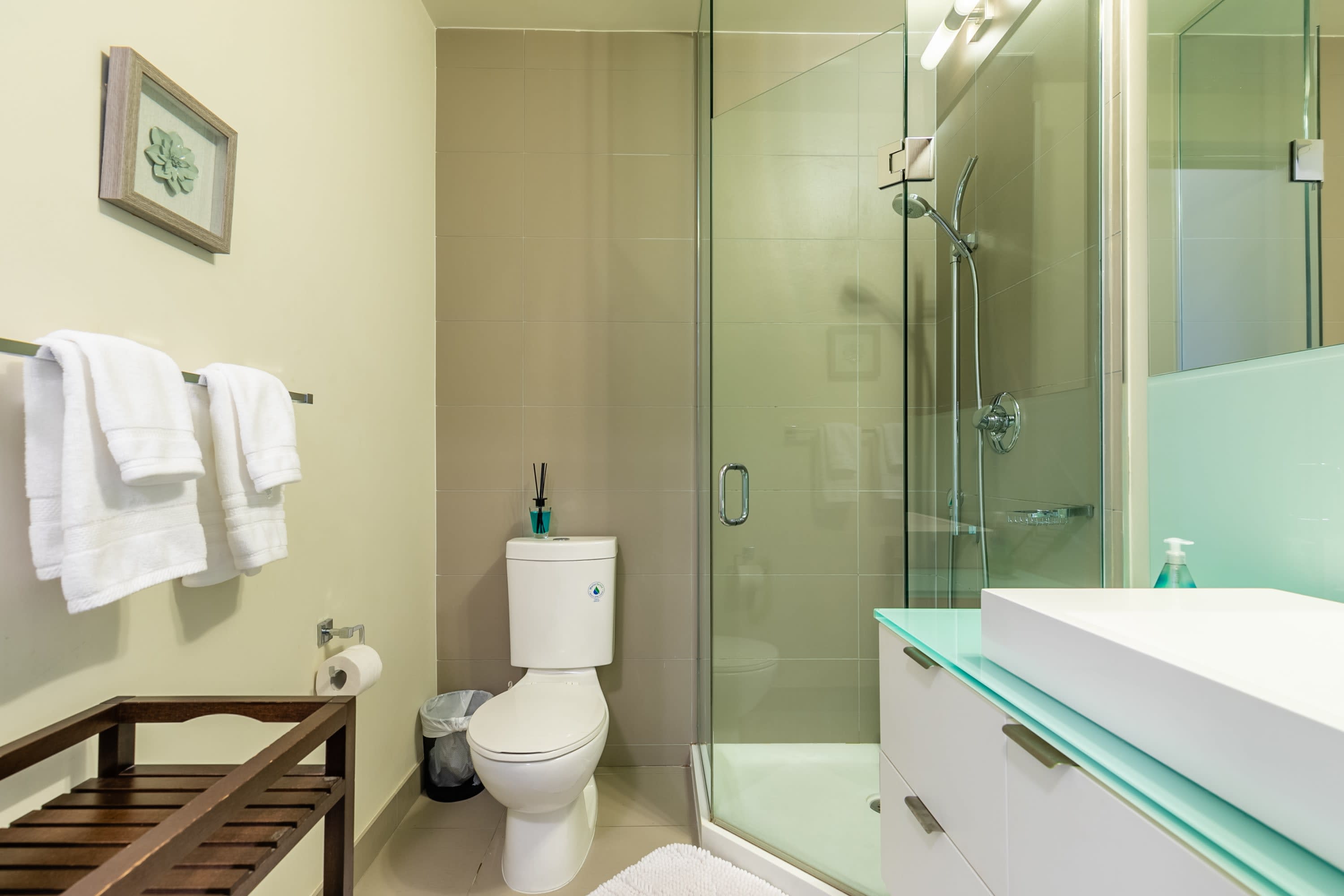 Full Modern Bathroom with Shower