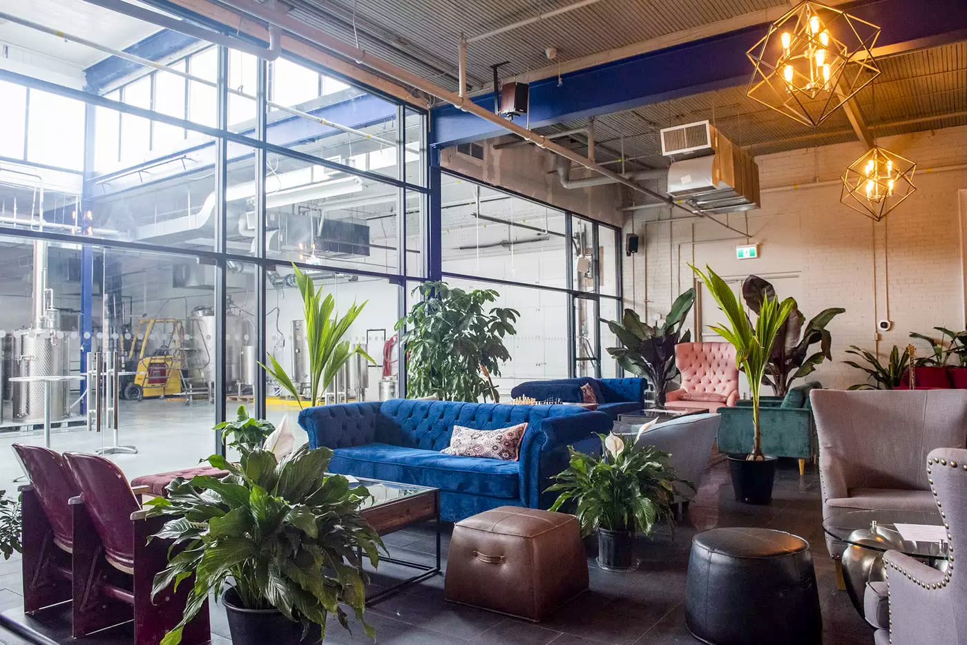 You'll be a 4 min walk from Reid’s Distillery. It's a family owned and operated craft gin distillery opened in 2019 in Toronto.