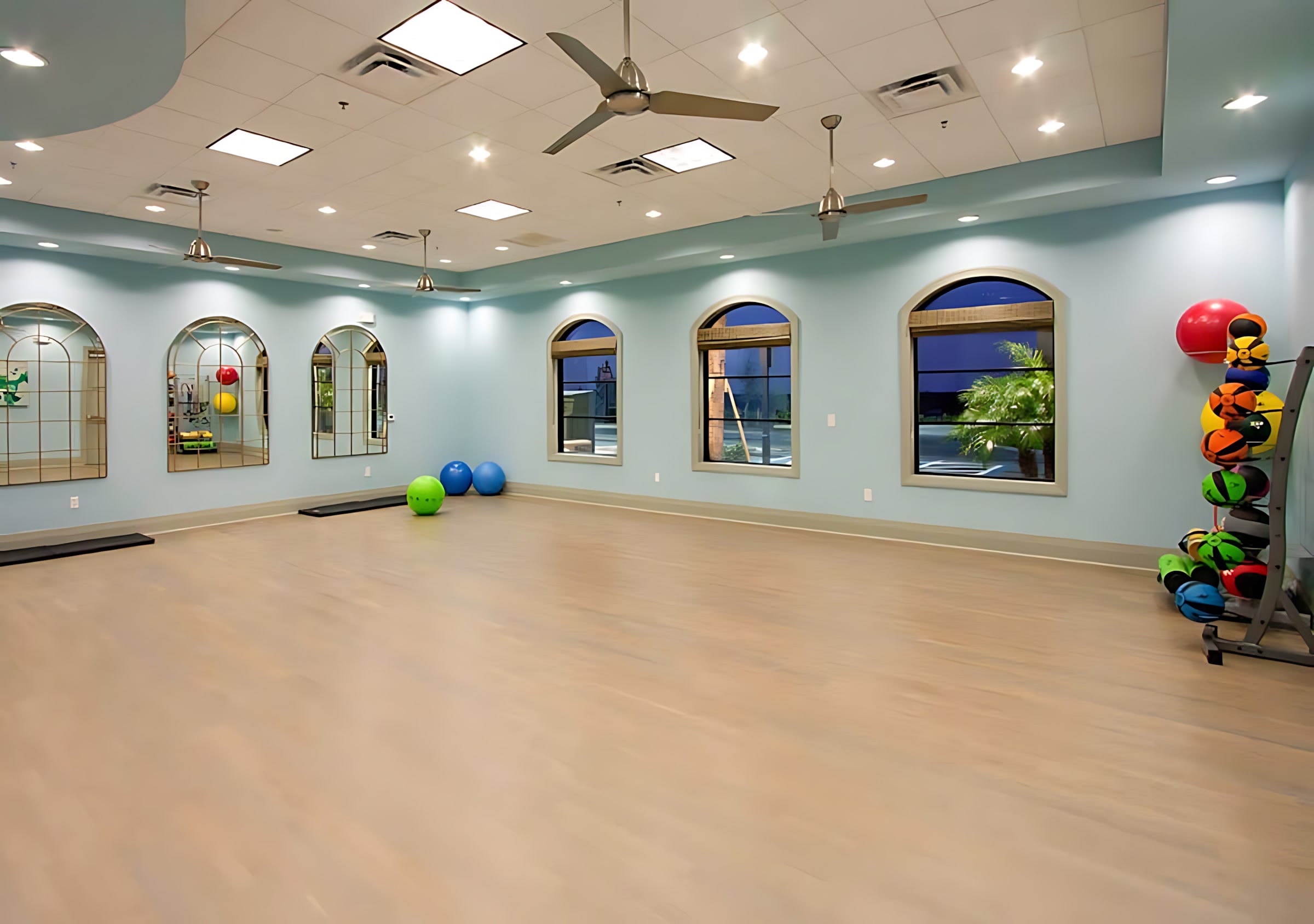 Aerobics Studio at the Clubhouse