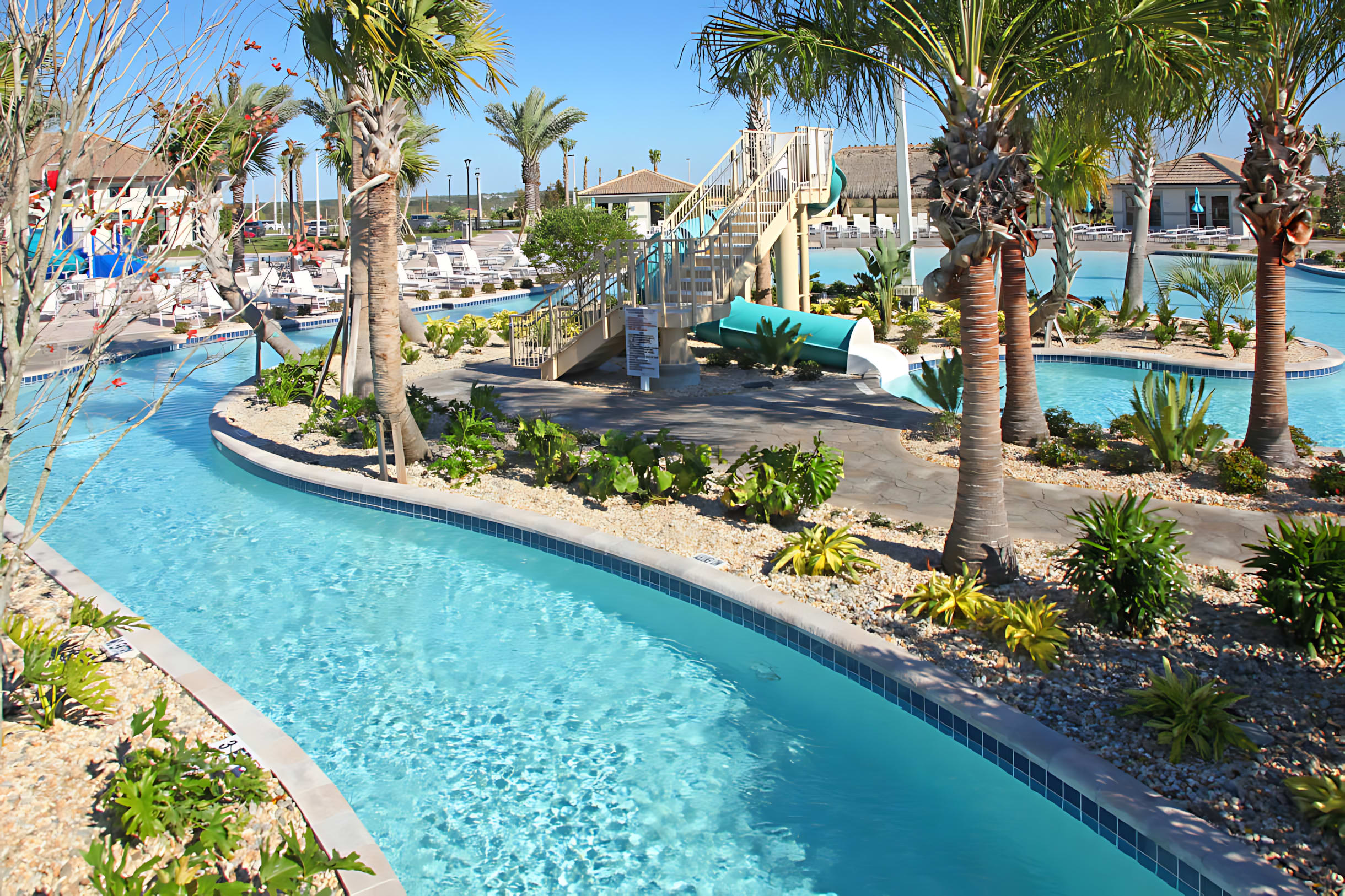 Lazy River at the Oasis Clubhouse