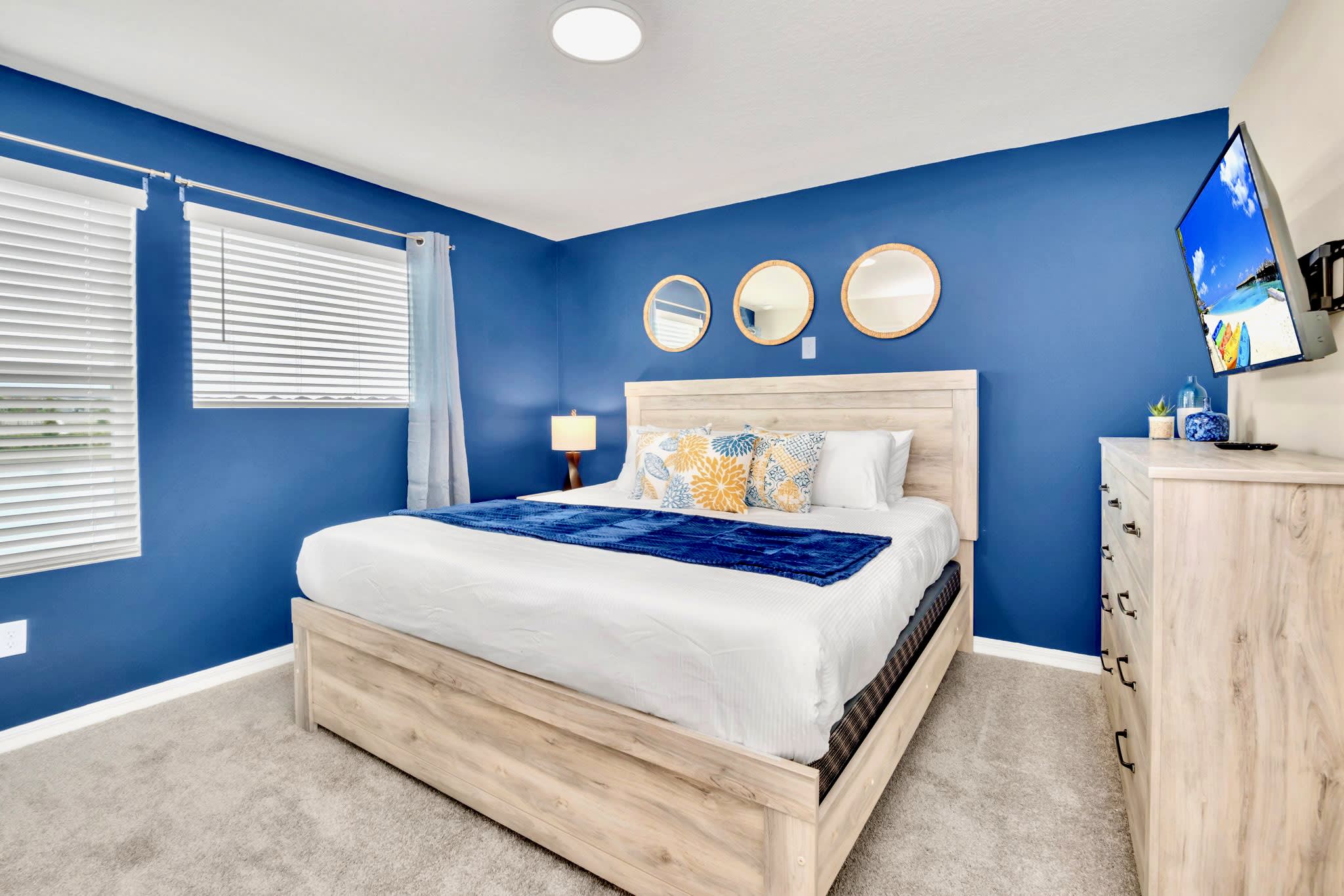 Full Bedroom With Unique Themed Design And Comfortable Space