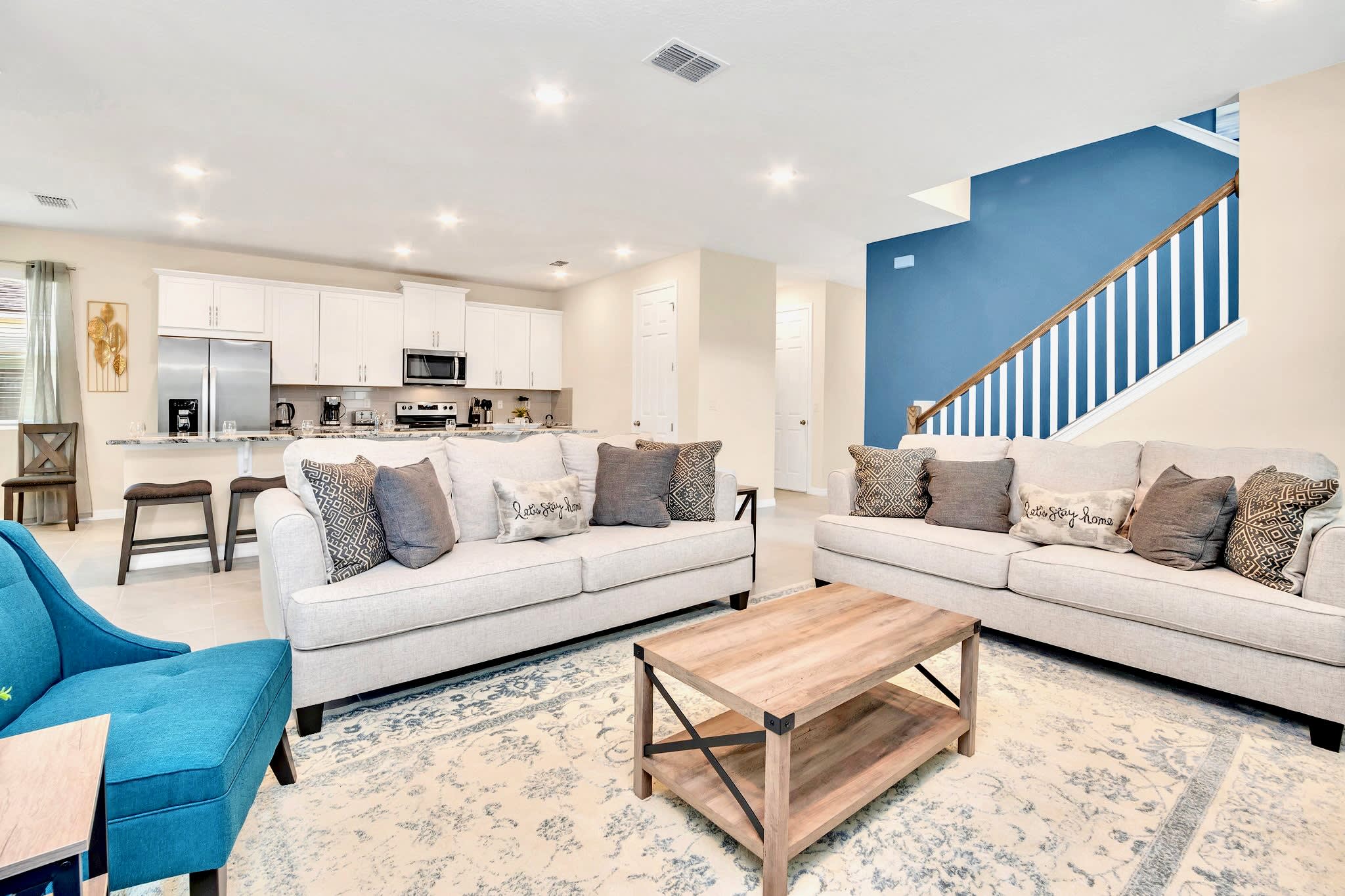 Group Friendly Living Room