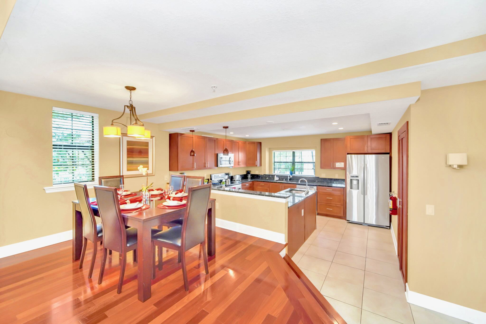 Fully Equipped Kitchen perfect for large family meals