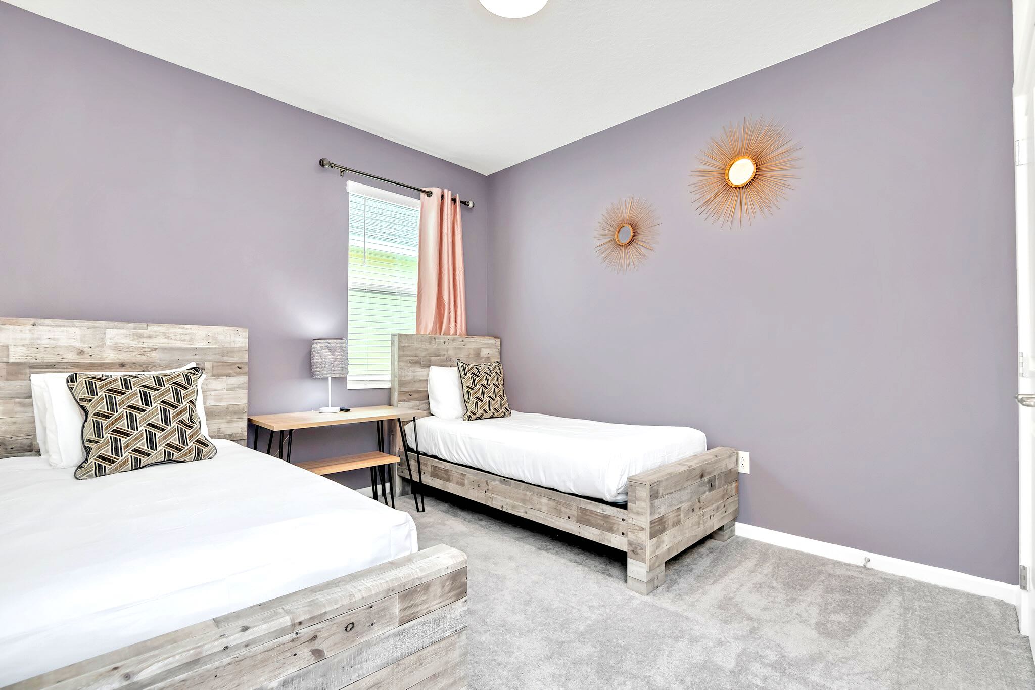 Twin Bedroom With Two Beds And Modern Décor