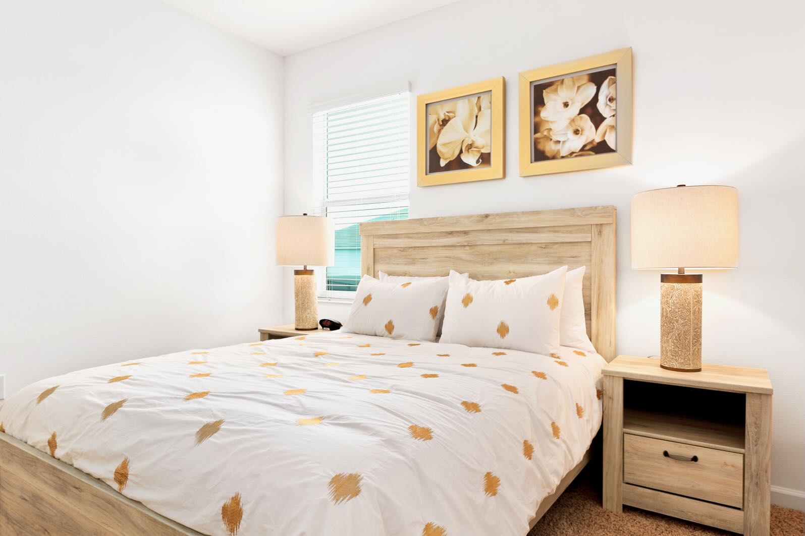 Chic Queen Bedroom With Neutral Tones And Natural Light