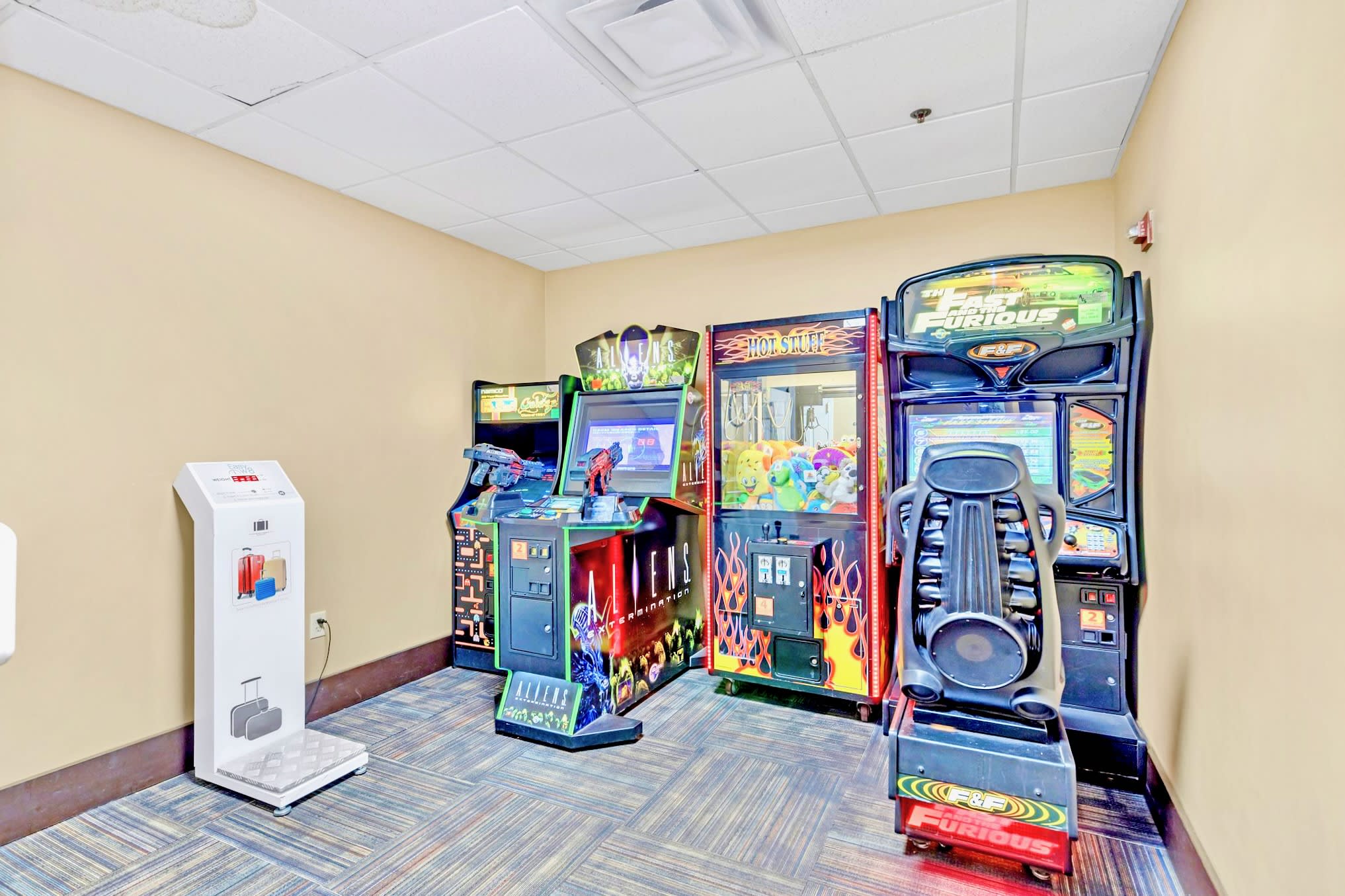 Dive Into Fun At The Arcade Room Filled With Classic Games