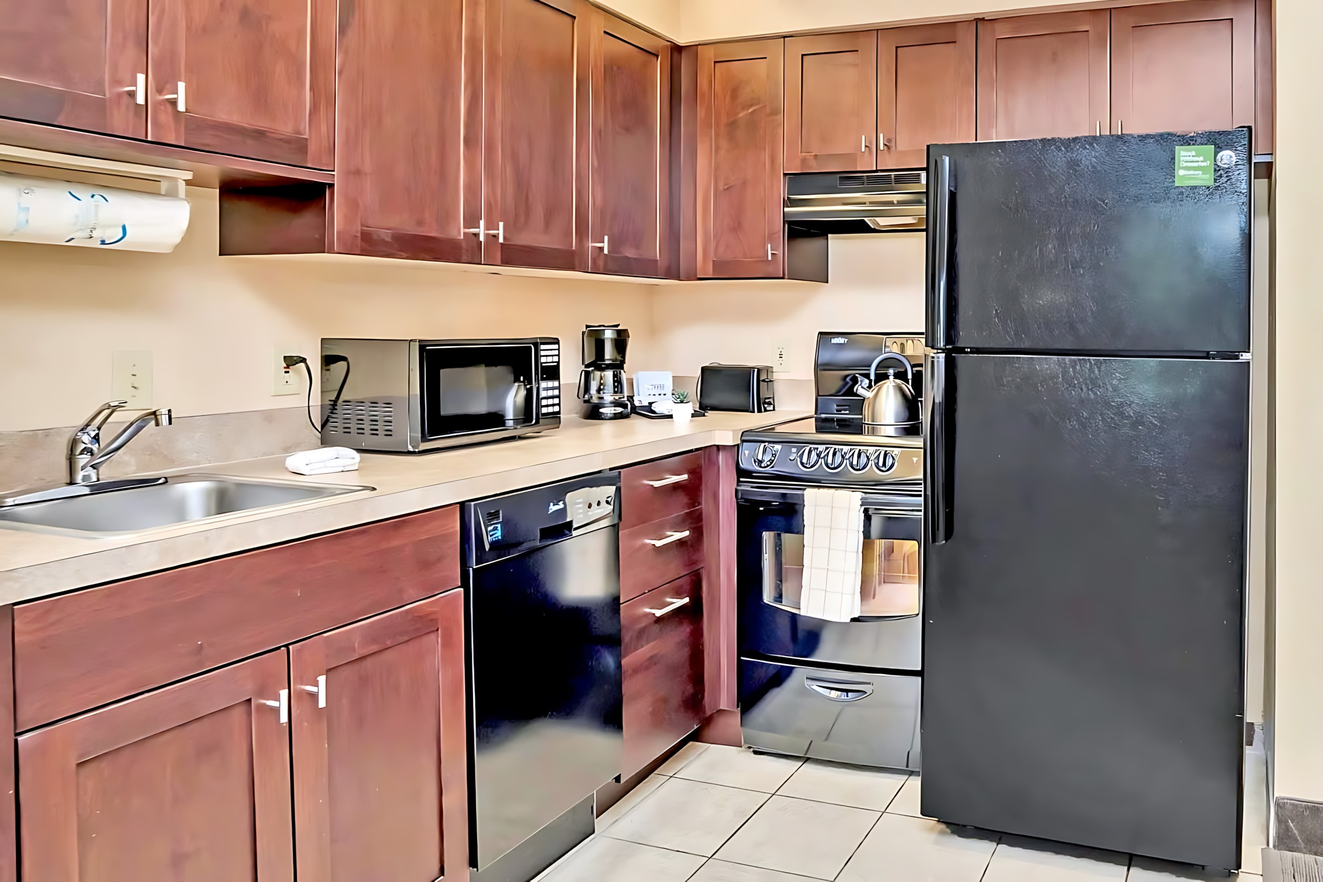 Prepare Delicious Meals In This Well-Equipped Modern Kitchen