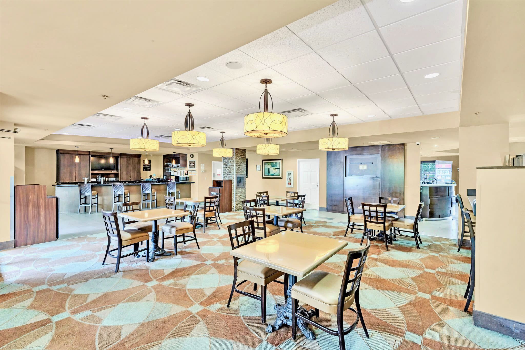 Savor Meals In The Spacious Communal Dining Area