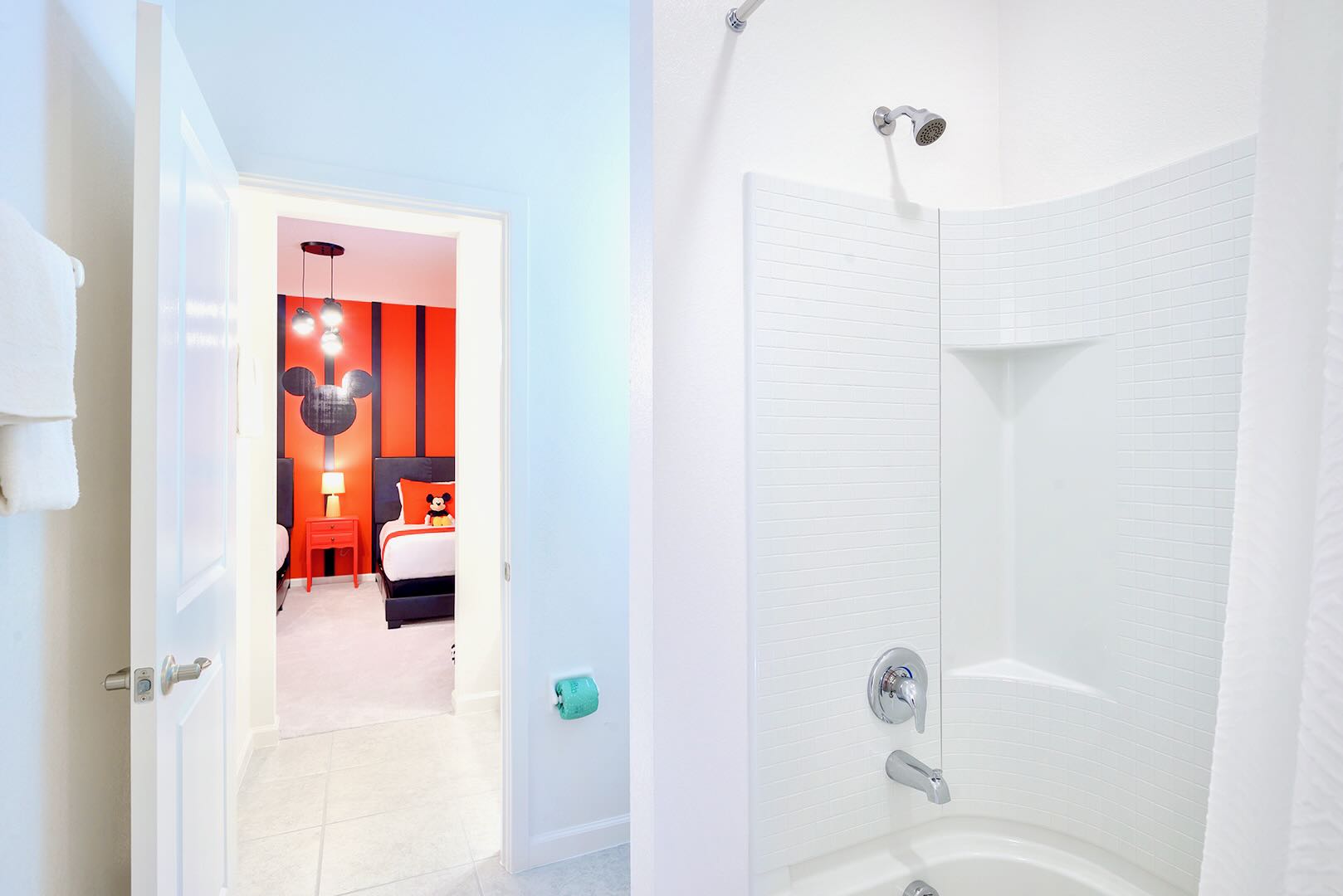 Mickey Mouse Ensuite Bathroom