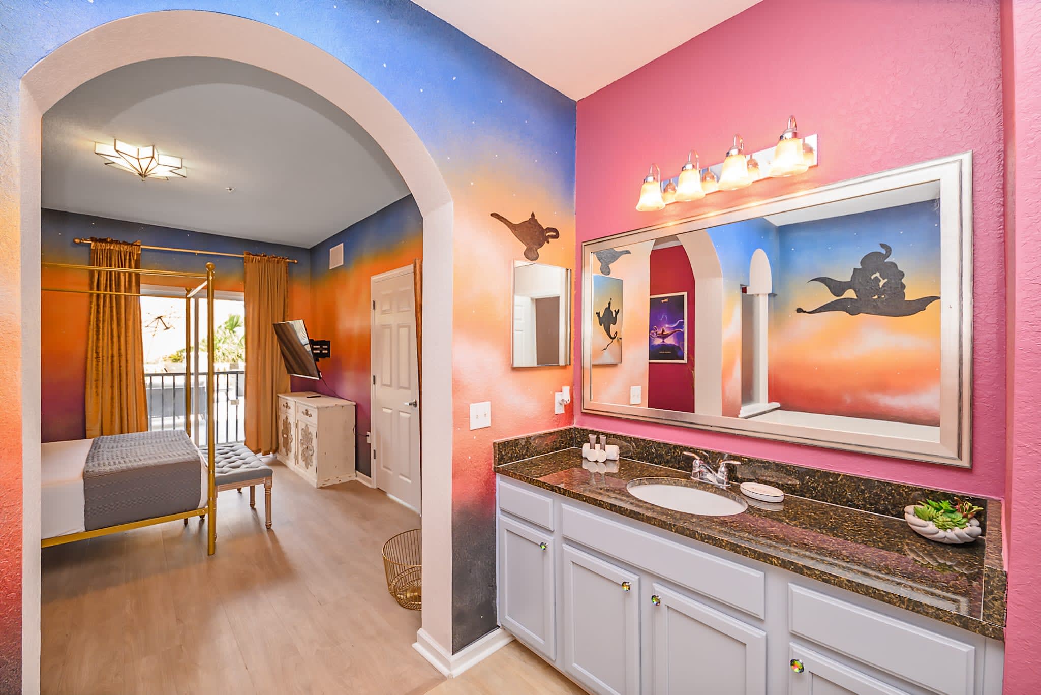 Aladdin Themed Bedroom