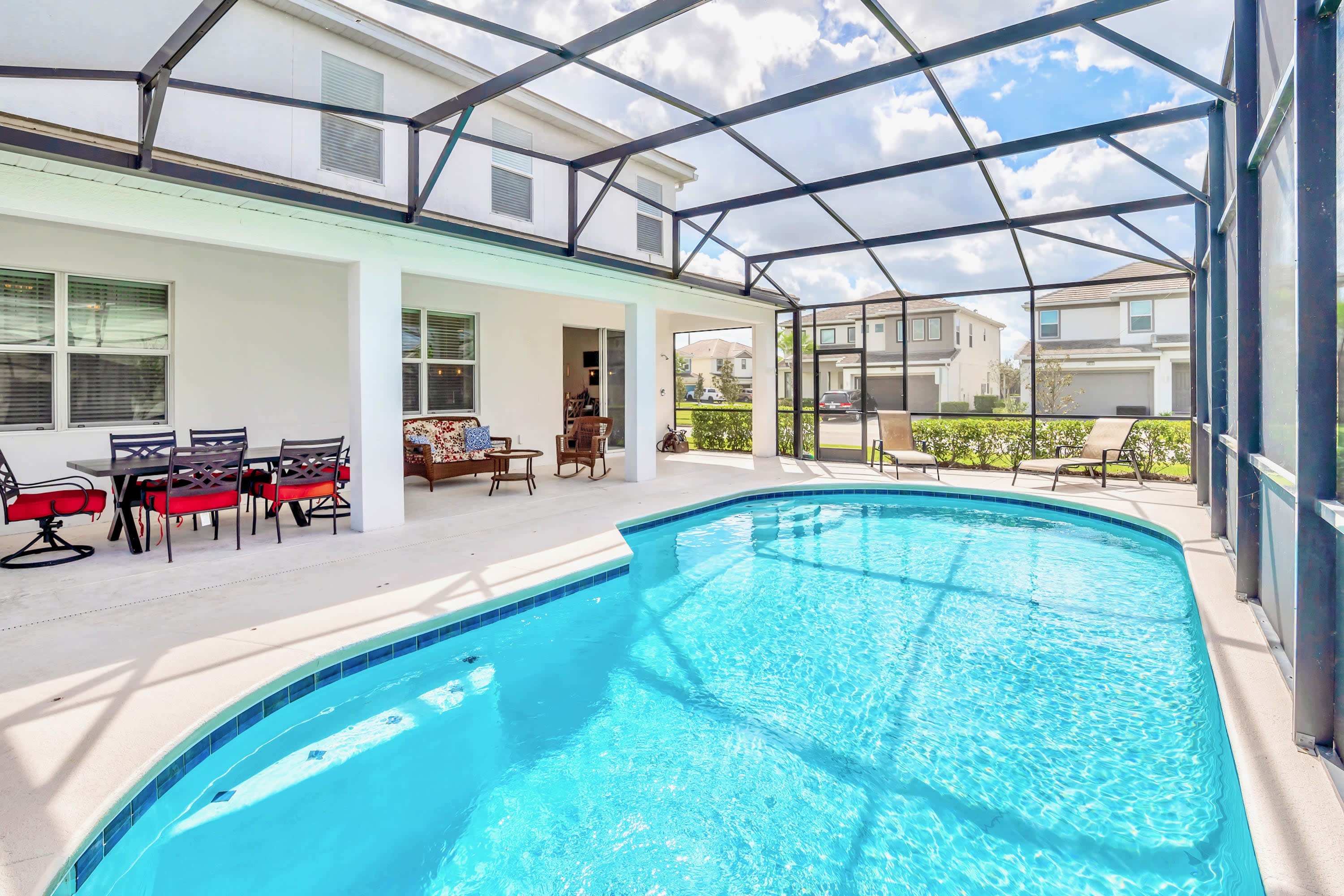 18 Guest Resort Home Pool BBQ Near Disney