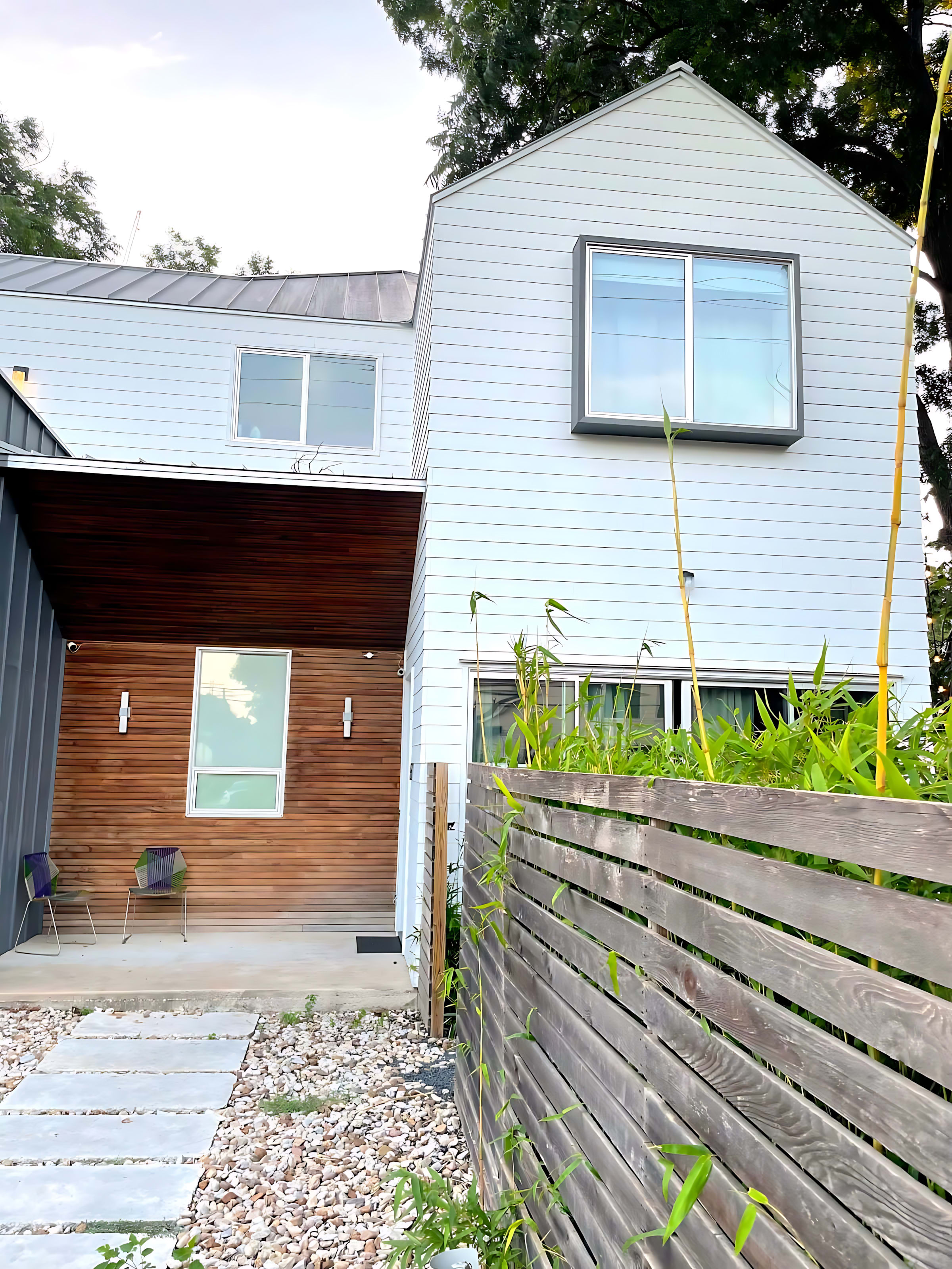 Outside View Of The House