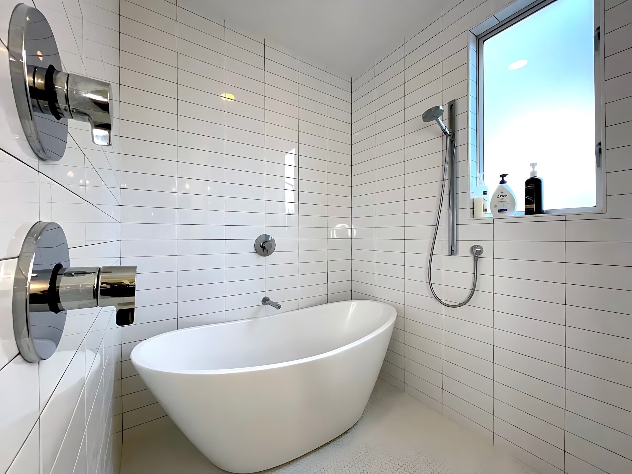 Large Soaker Bathtub