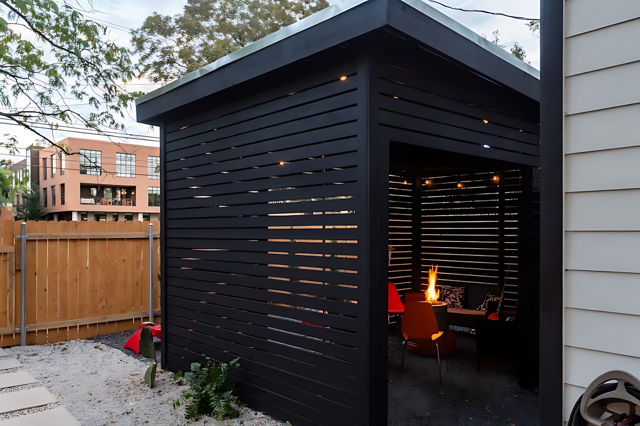 Outside View Of The House