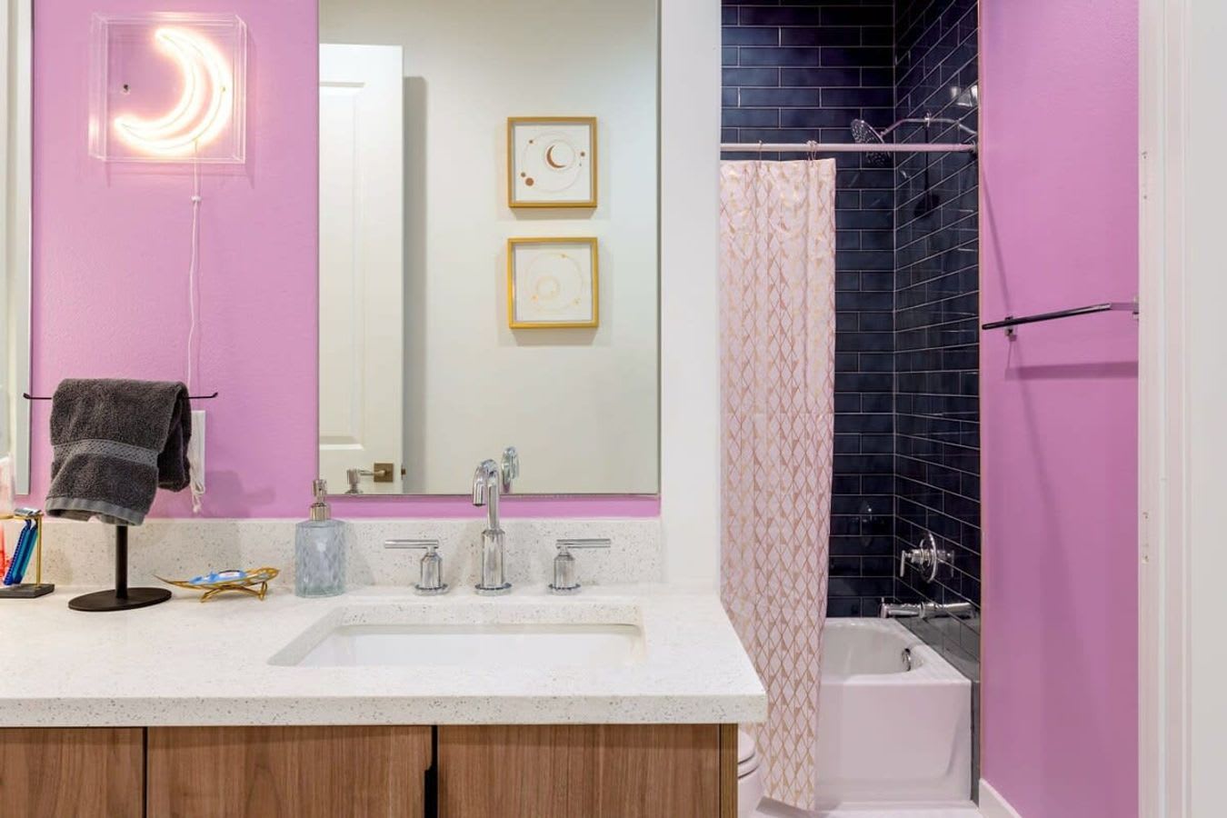 Full Bathroom With Spacious Shower