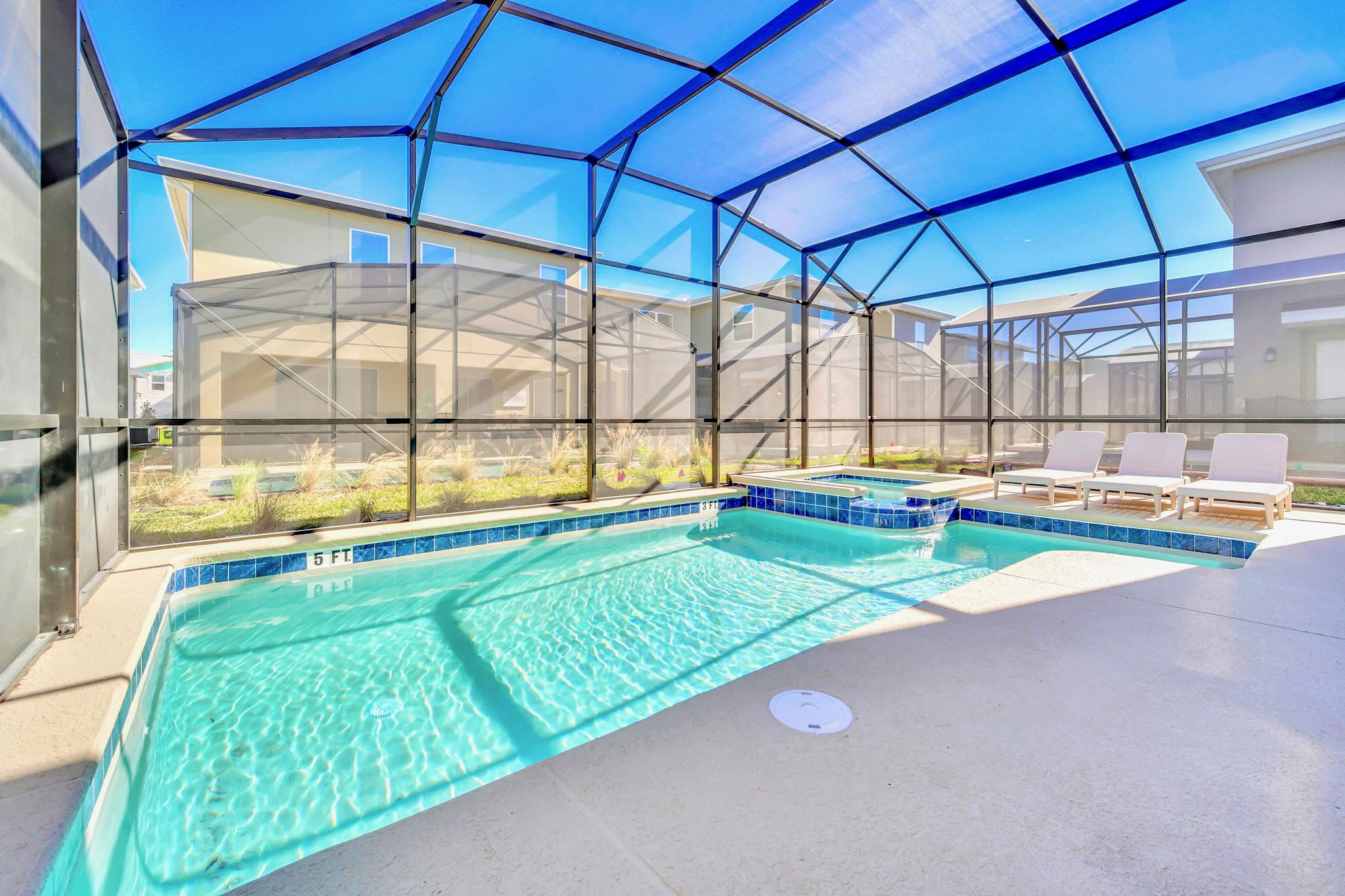Upstay 6BR Resort Home w Pool Basketball Court
