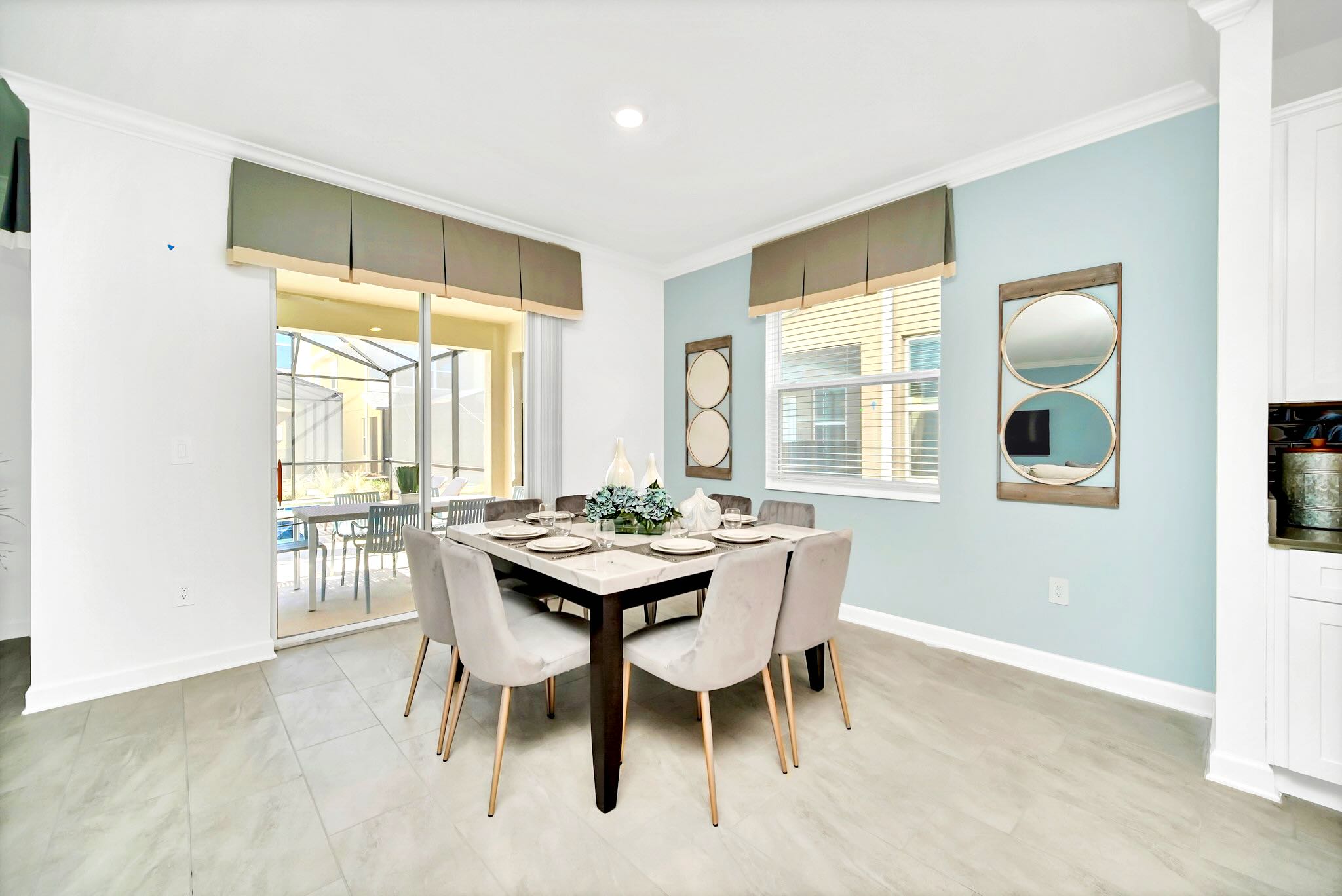 Host Memorable Meals In This Bright And Stylish Dining Area