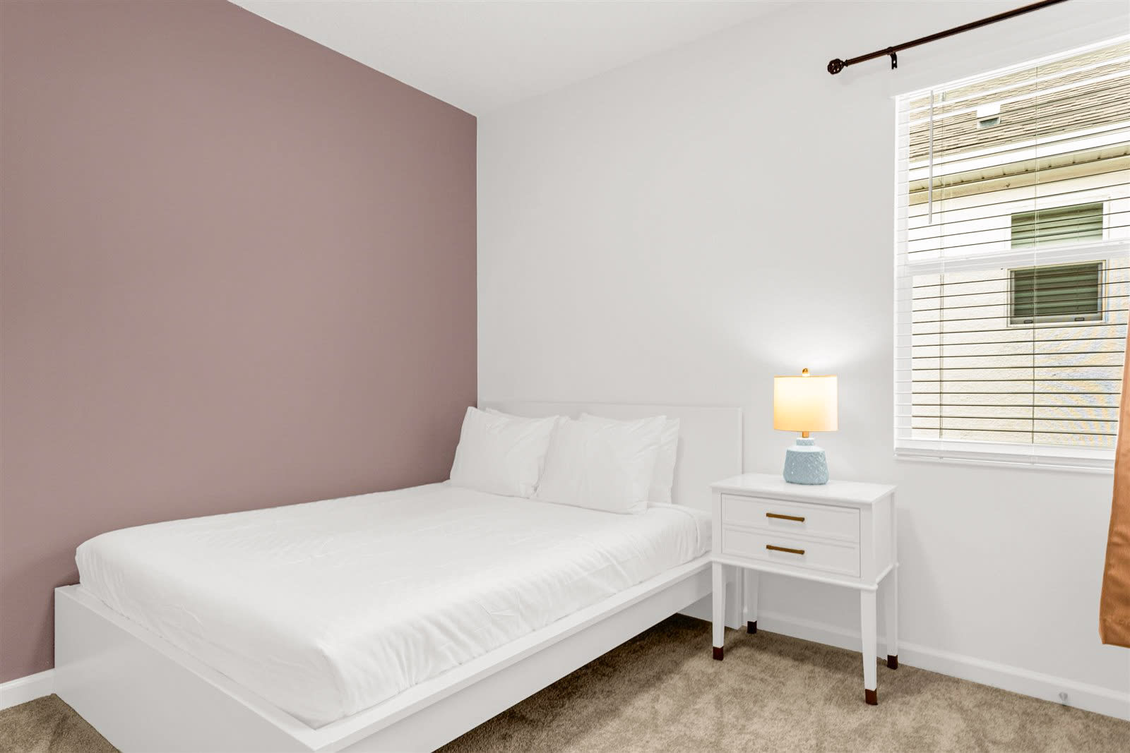 Bright And Inviting Queen Bedroom With Subtle Color Accents