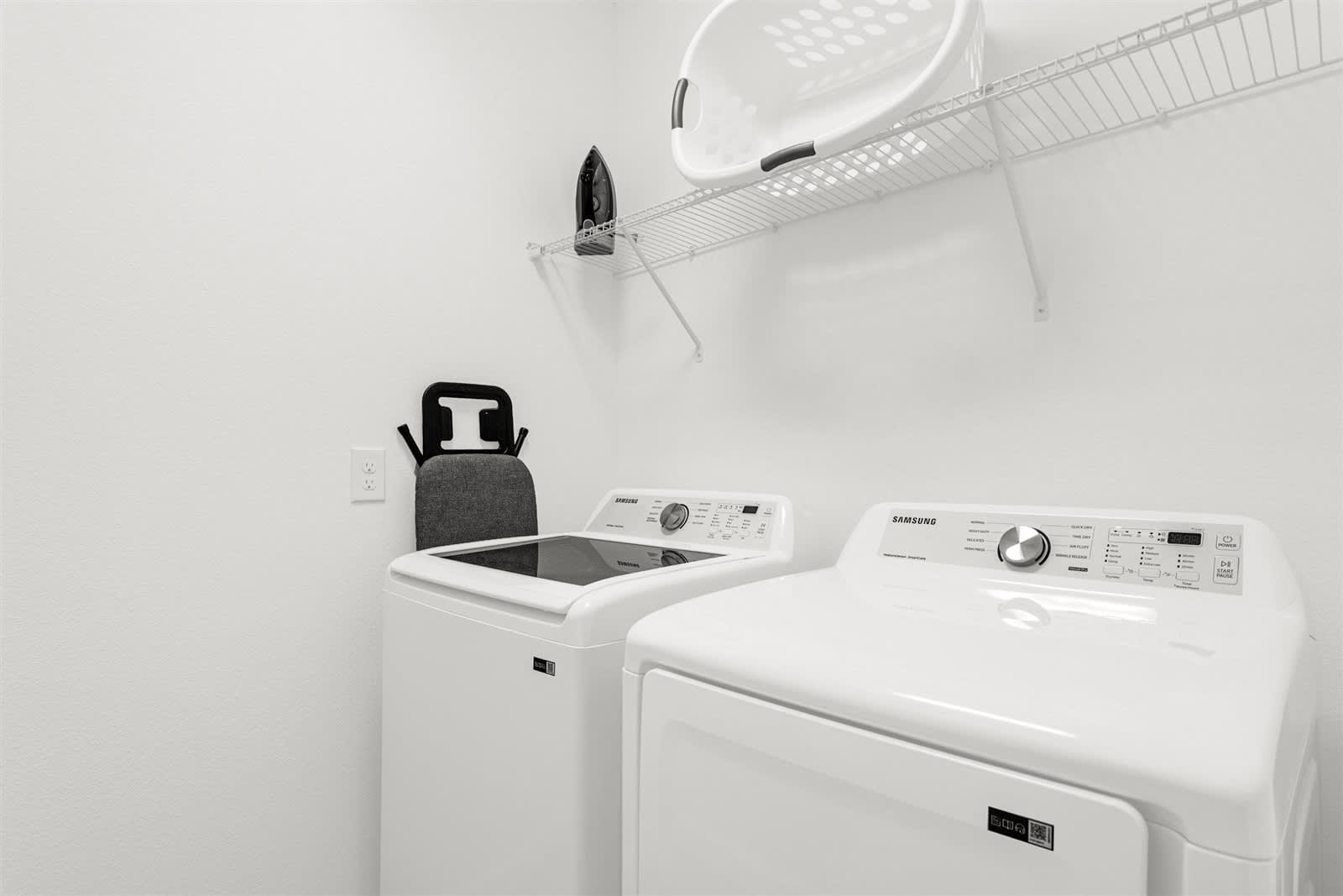 In Suite Laundry Machines