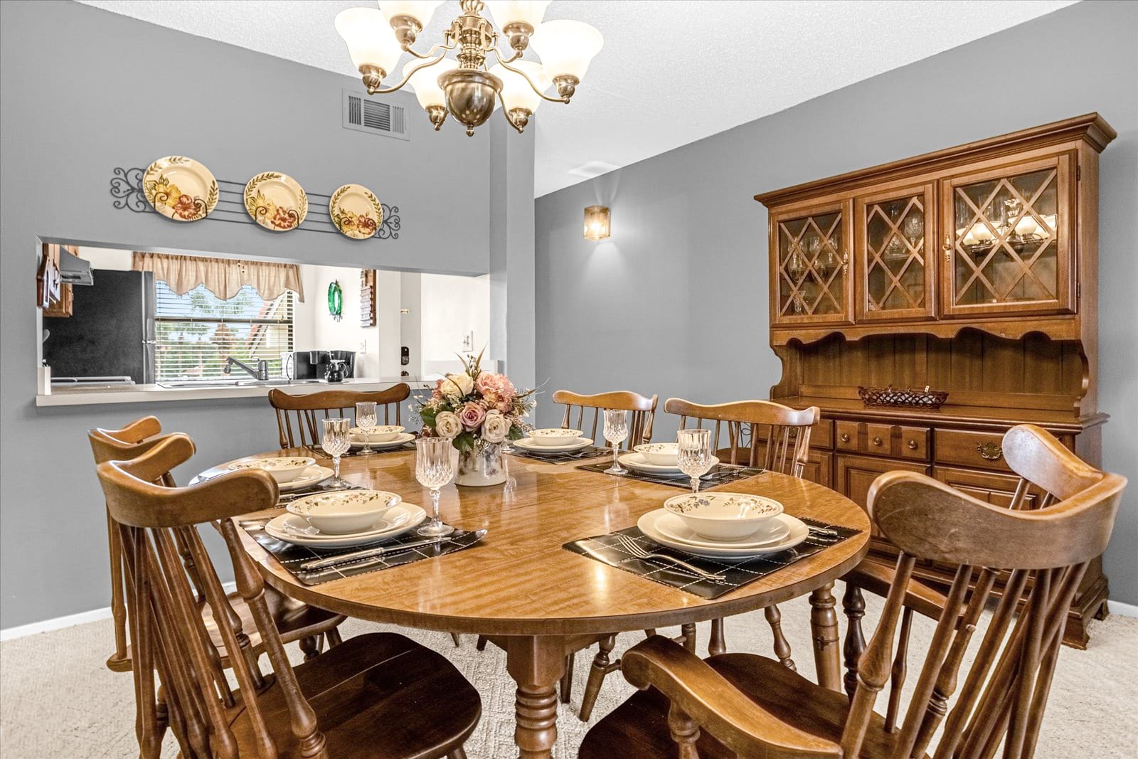 Dining table with room for 6