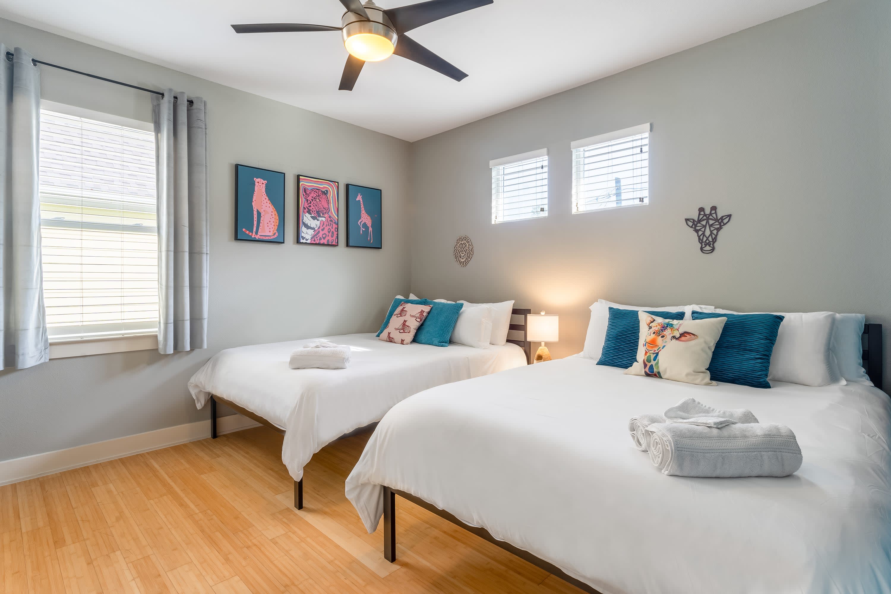 Jungle Theme 2 Queen Bedroom with Ensuite