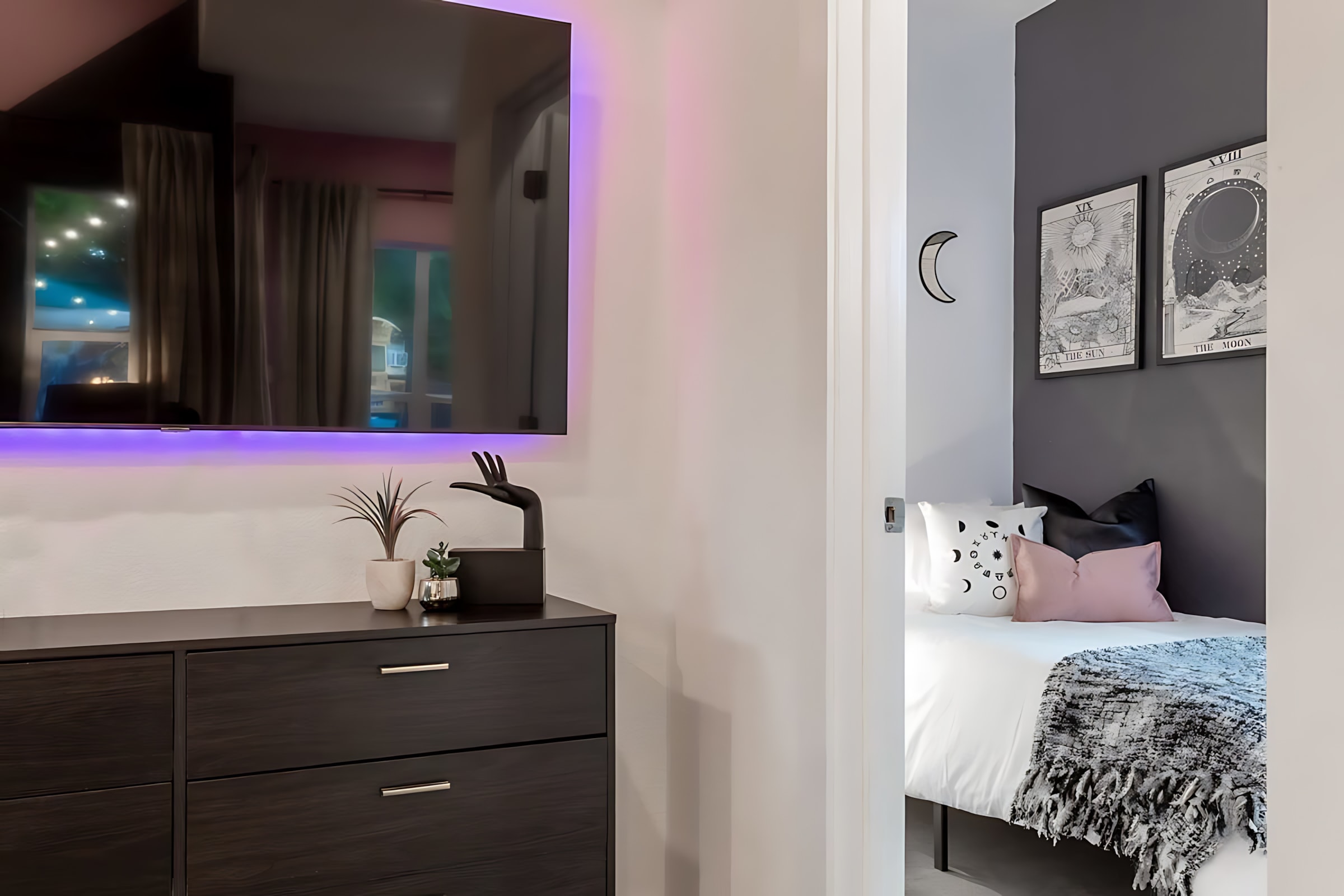 View From The King Bedroom To The Cozy Bedroom