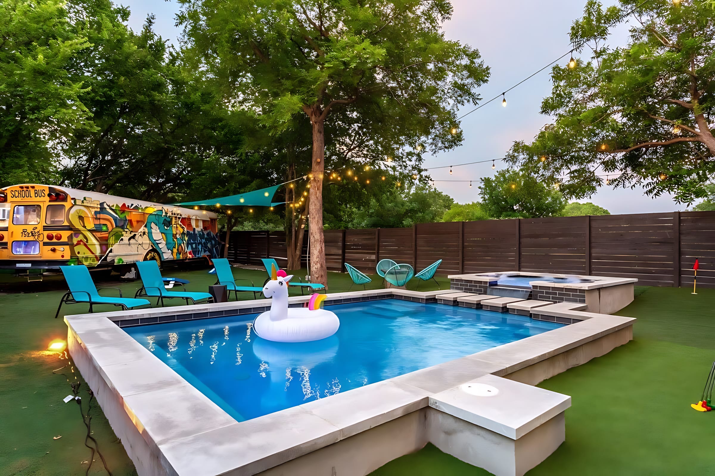 Downtown Austin Oasis w Pool Hot Tub Sleeps 18 7