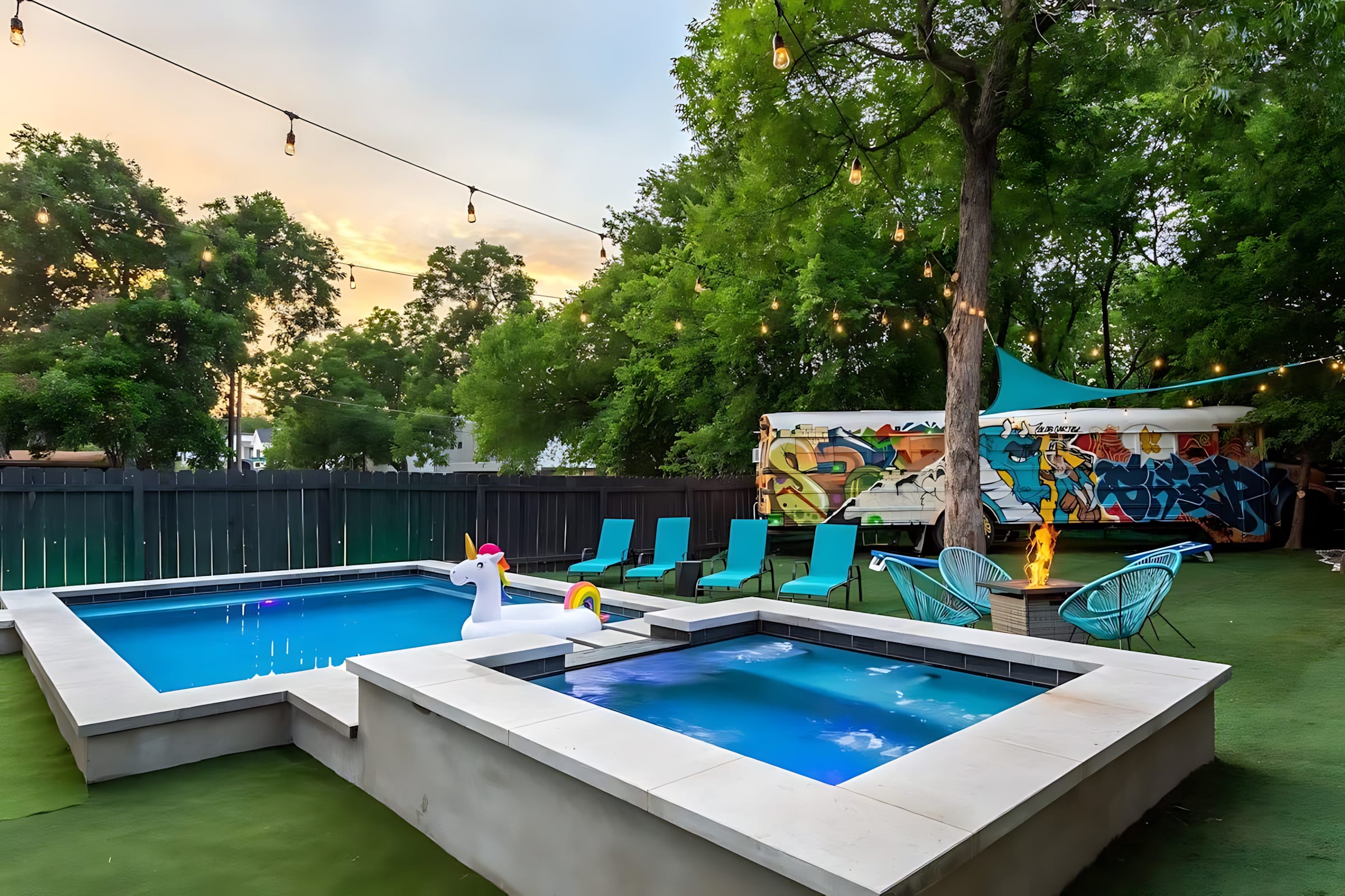 Downtown Austin Oasis Pool Hot TubSleeps 16