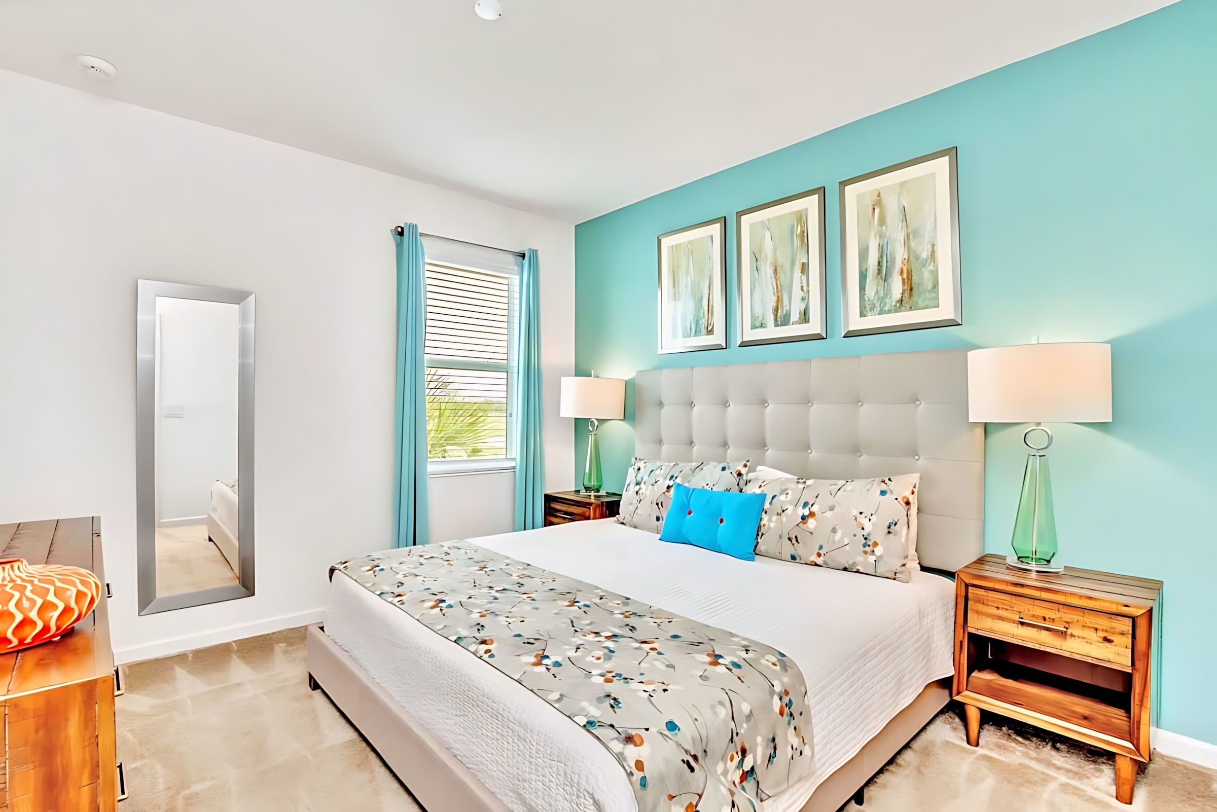 Serene Master Bedroom With King Bed And Relaxing Views