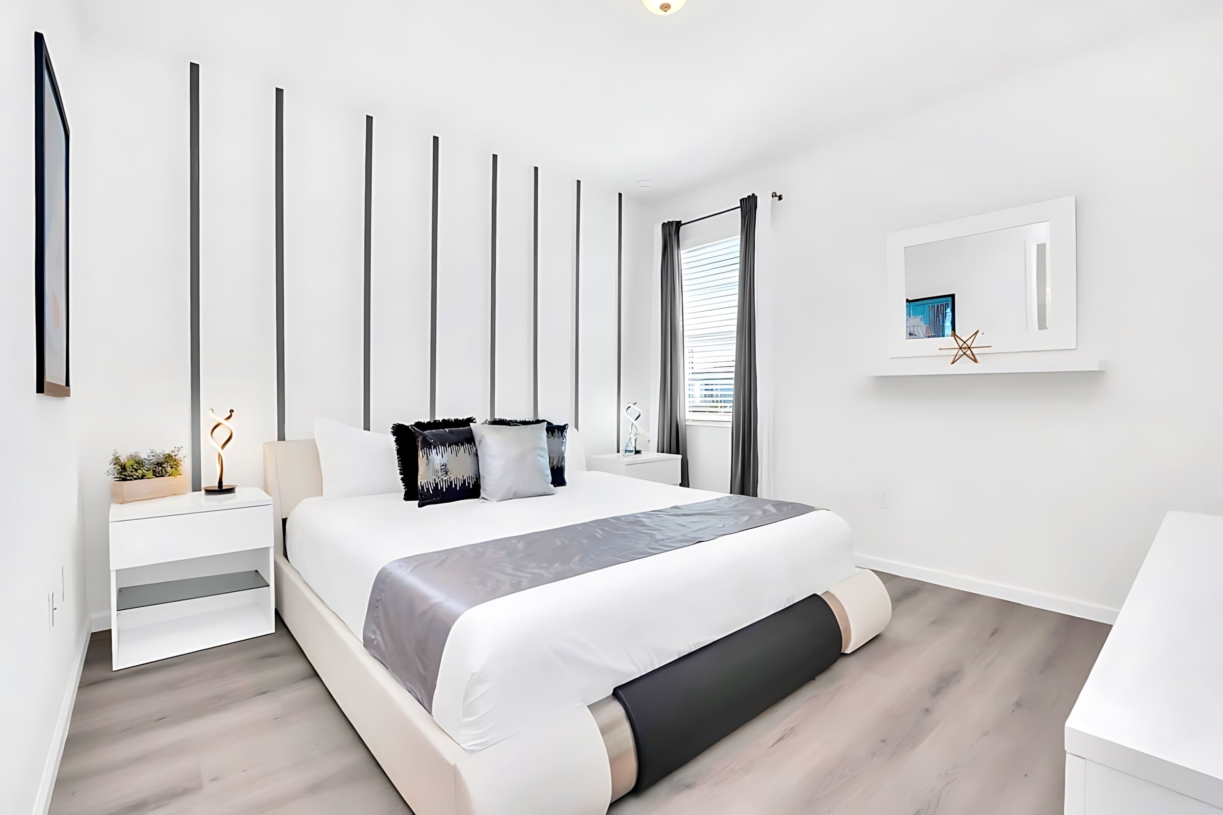 Tomorrowland themed King bedroom.