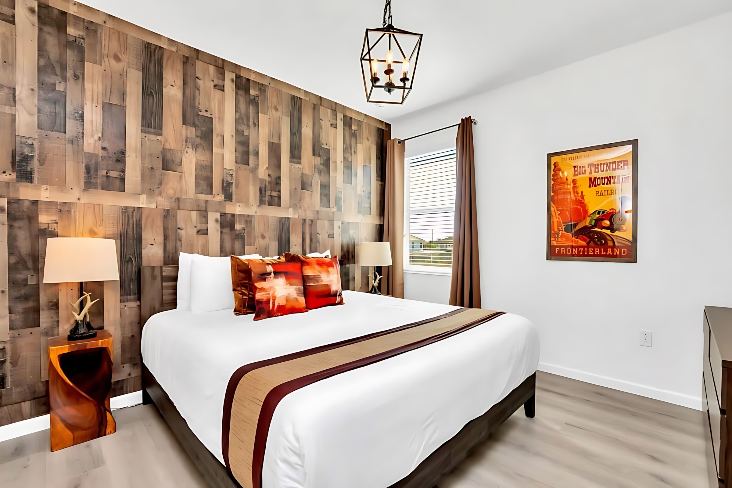 Frontierland themed King bedroom.