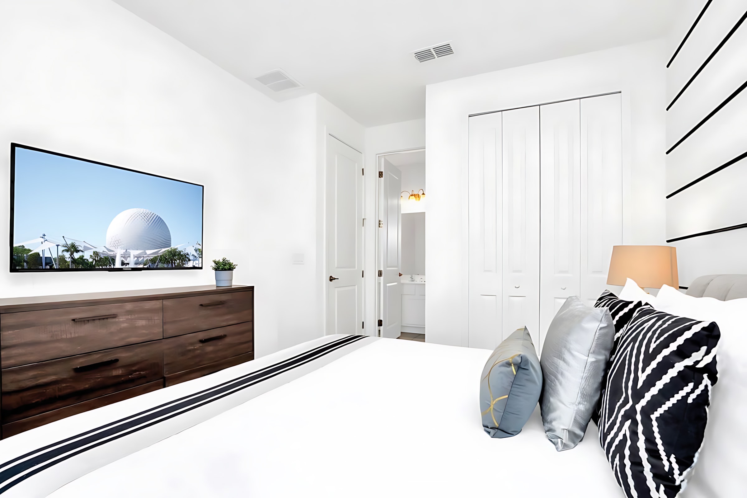 Epcot Theme King Bedroom