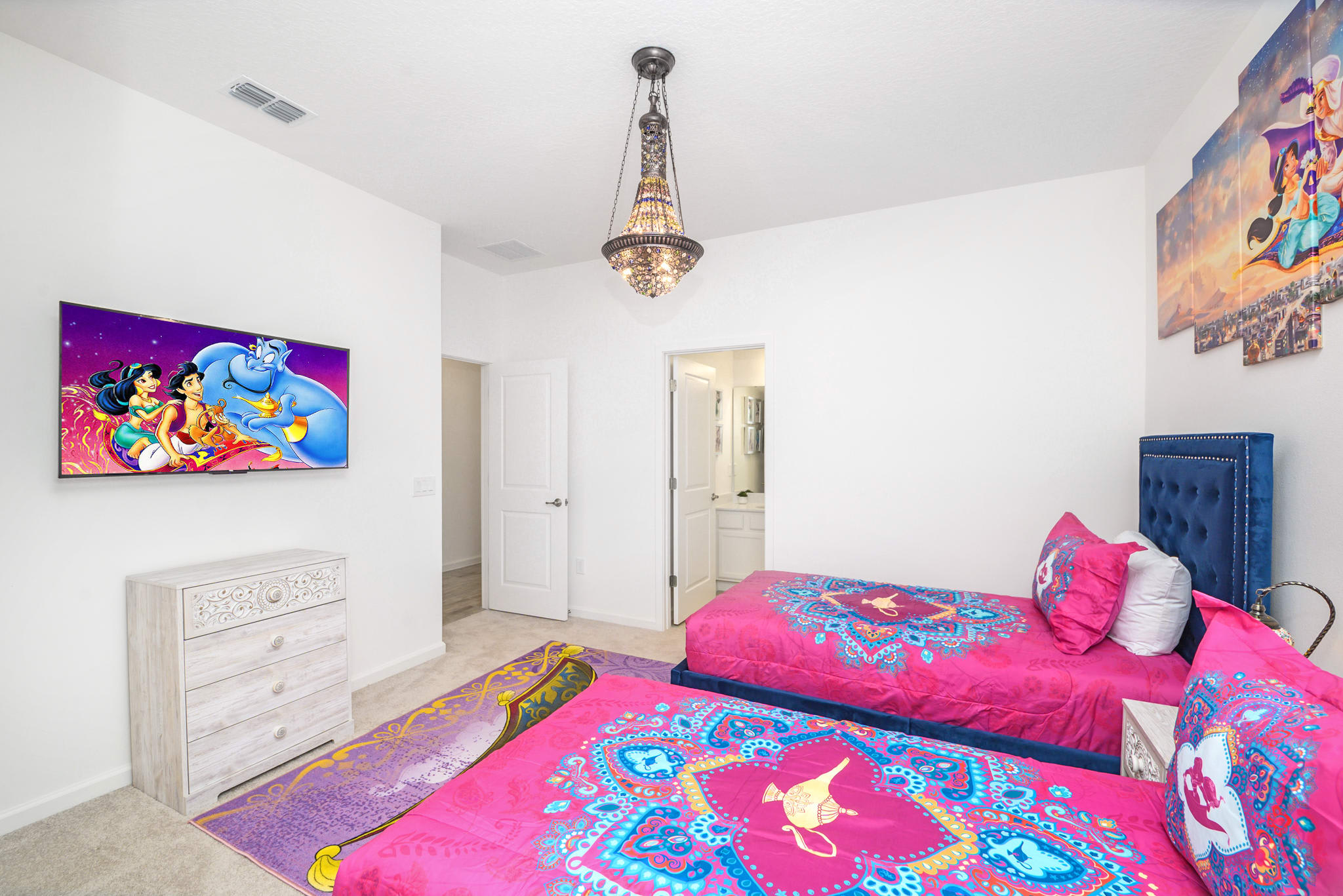 Aladdin Themed Bedroom