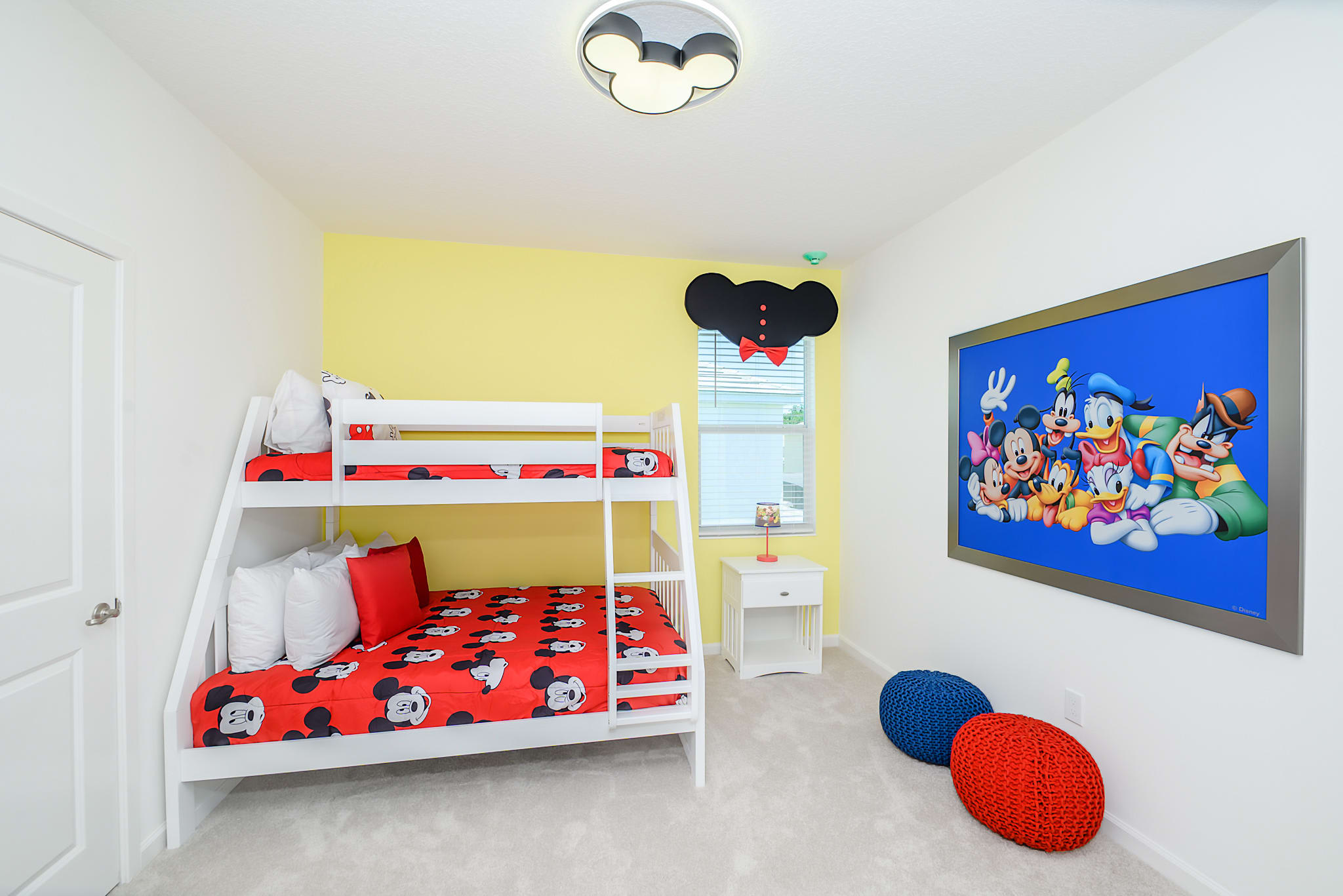 Mickey Mouse Themed Bedroom
