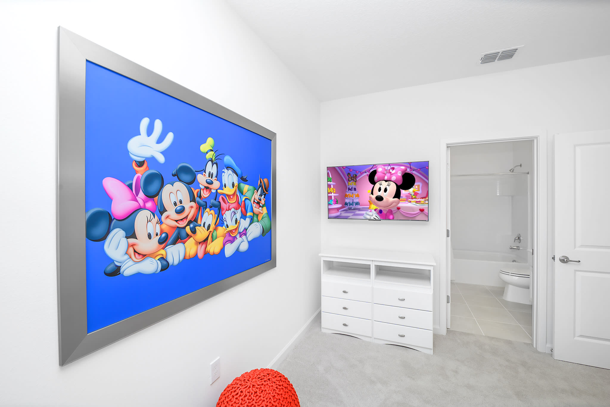 Mickey Mouse Themed Bedroom