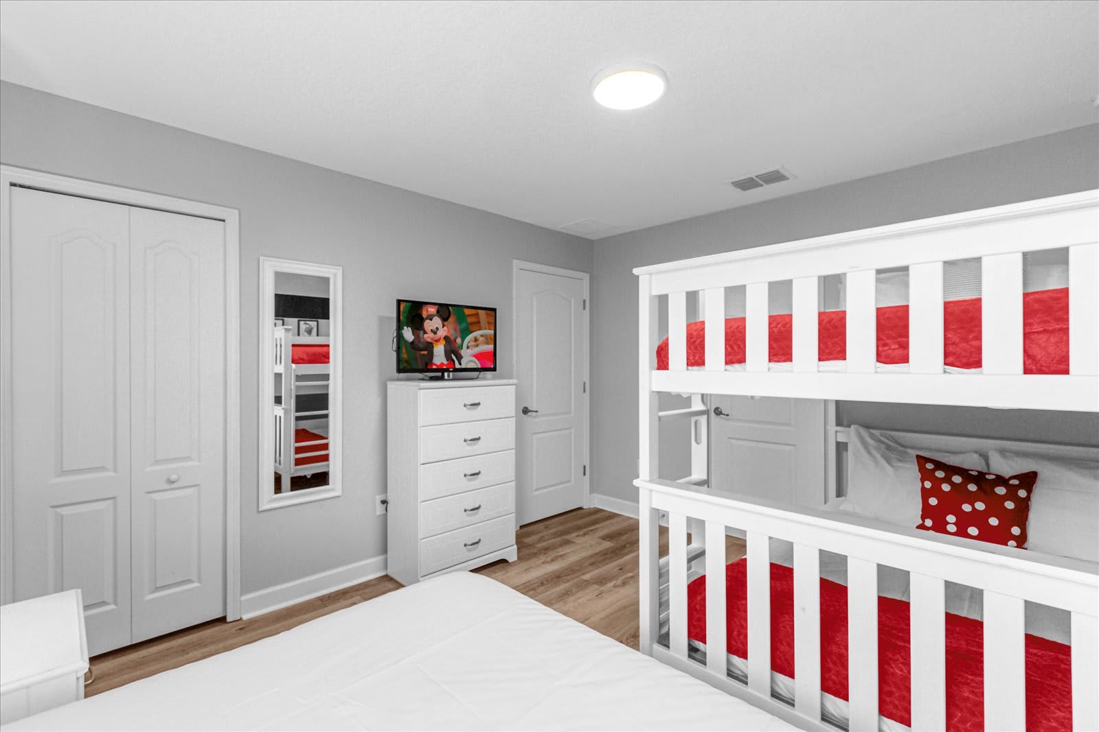 Mickey Mouse Themed Bunk-Bed Room
