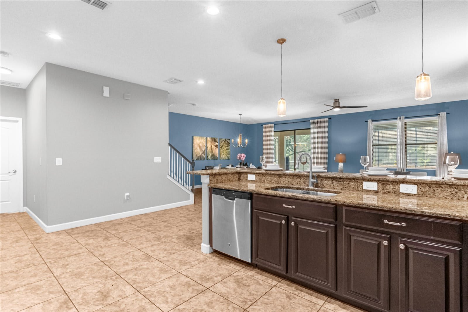 Spacious Design and Lots of Countertop Space for Meal Prep